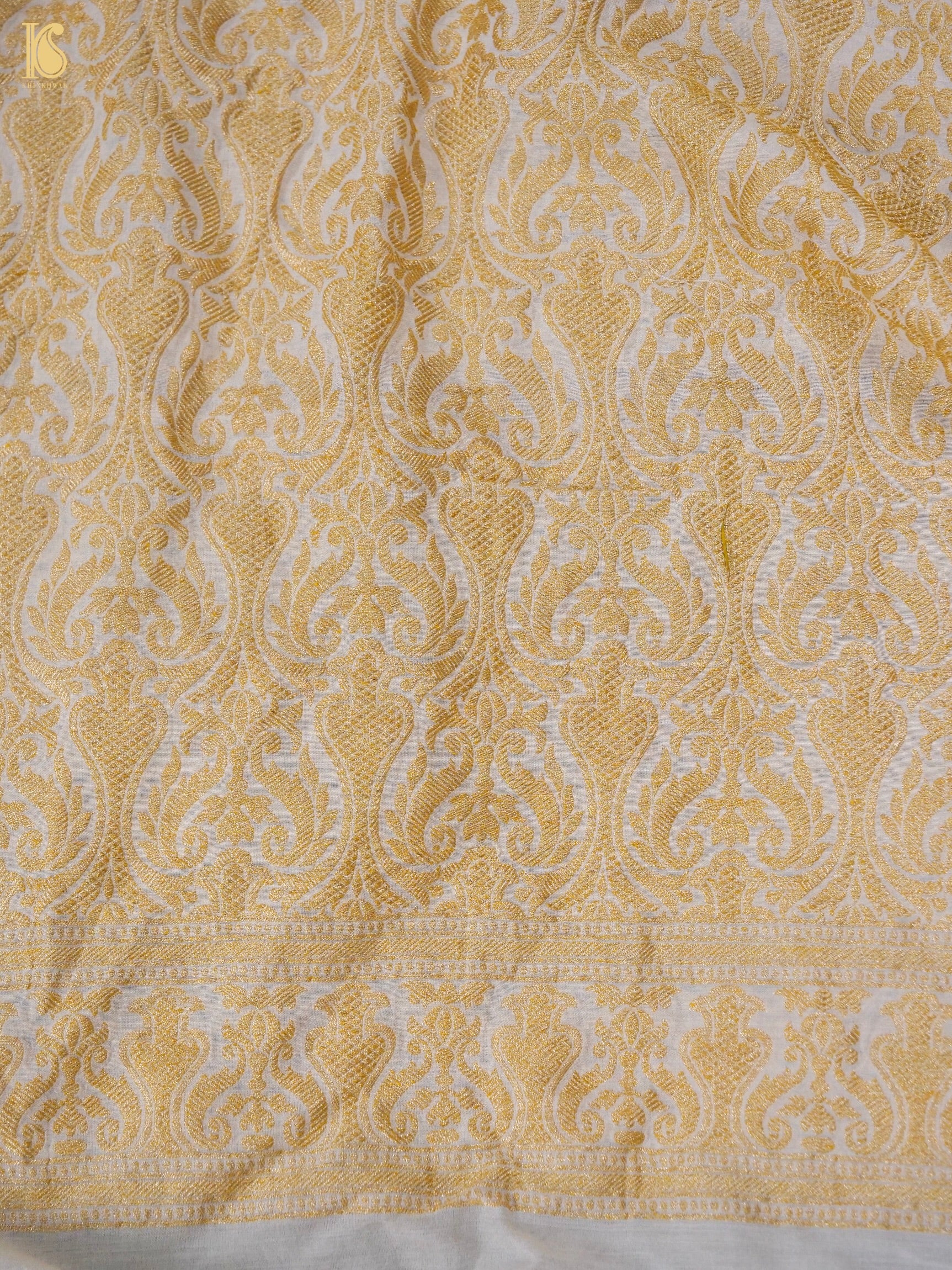Georgette Kalidar Banarasi Dyeable Lehenga