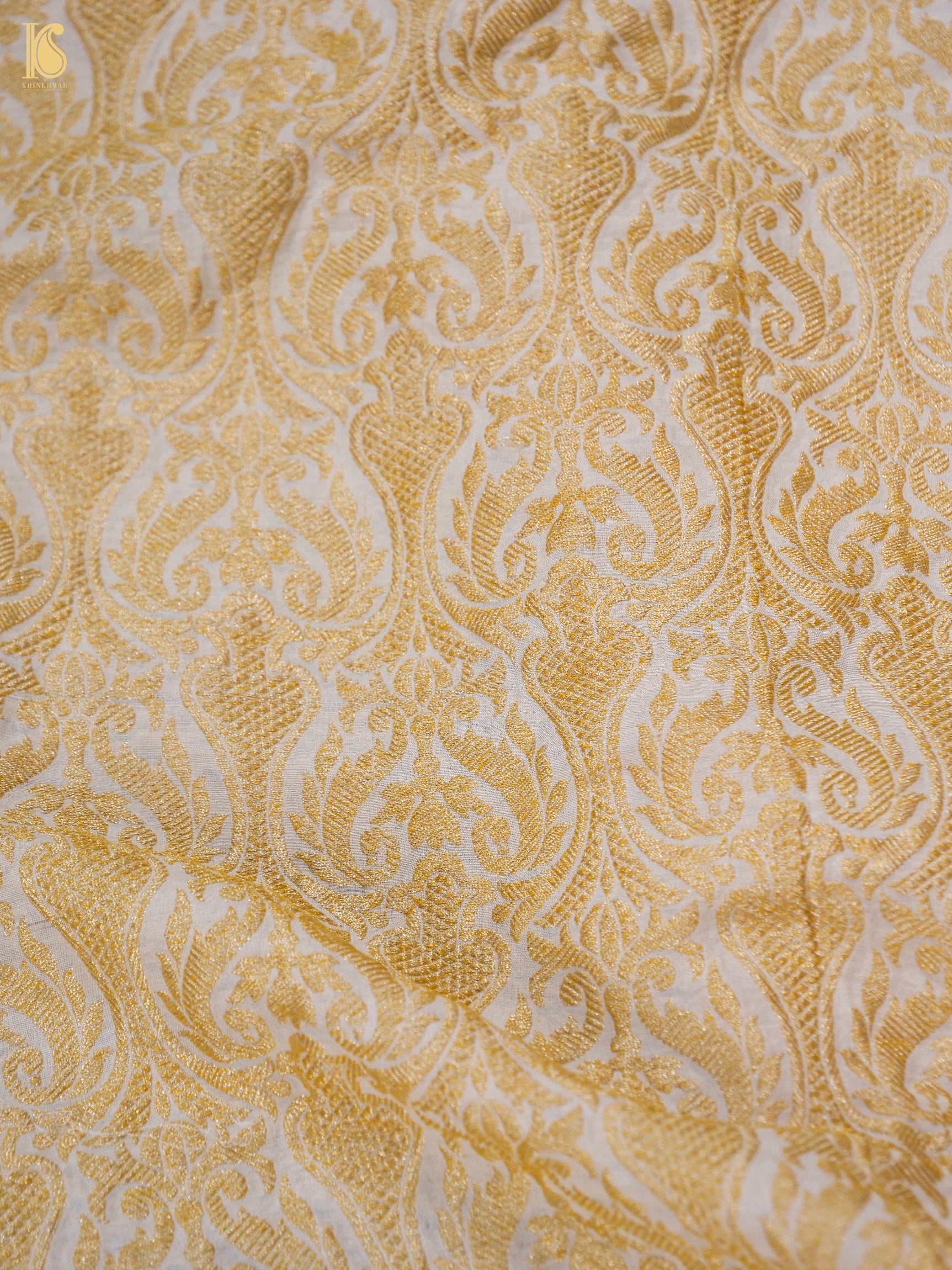 Georgette Kalidar Banarasi Dyeable Lehenga