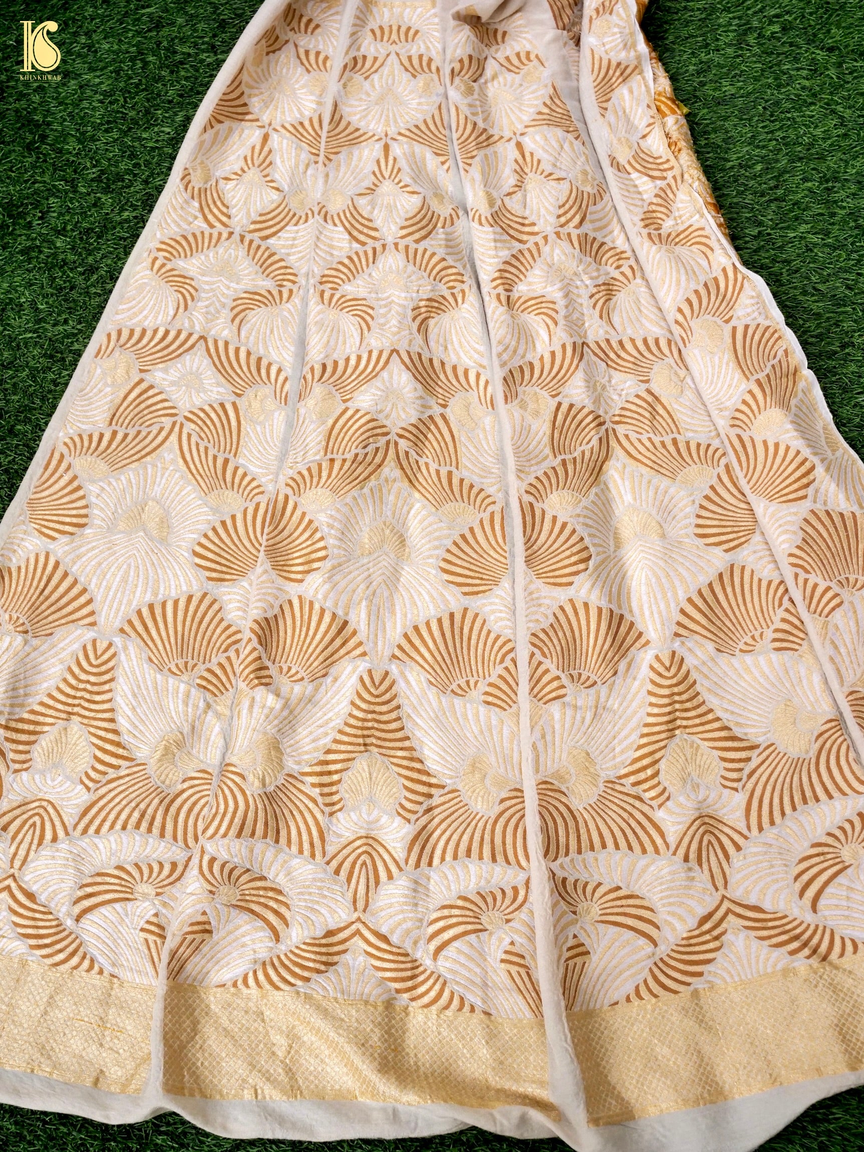 Banarasi Georgette Kalidar Lehenga