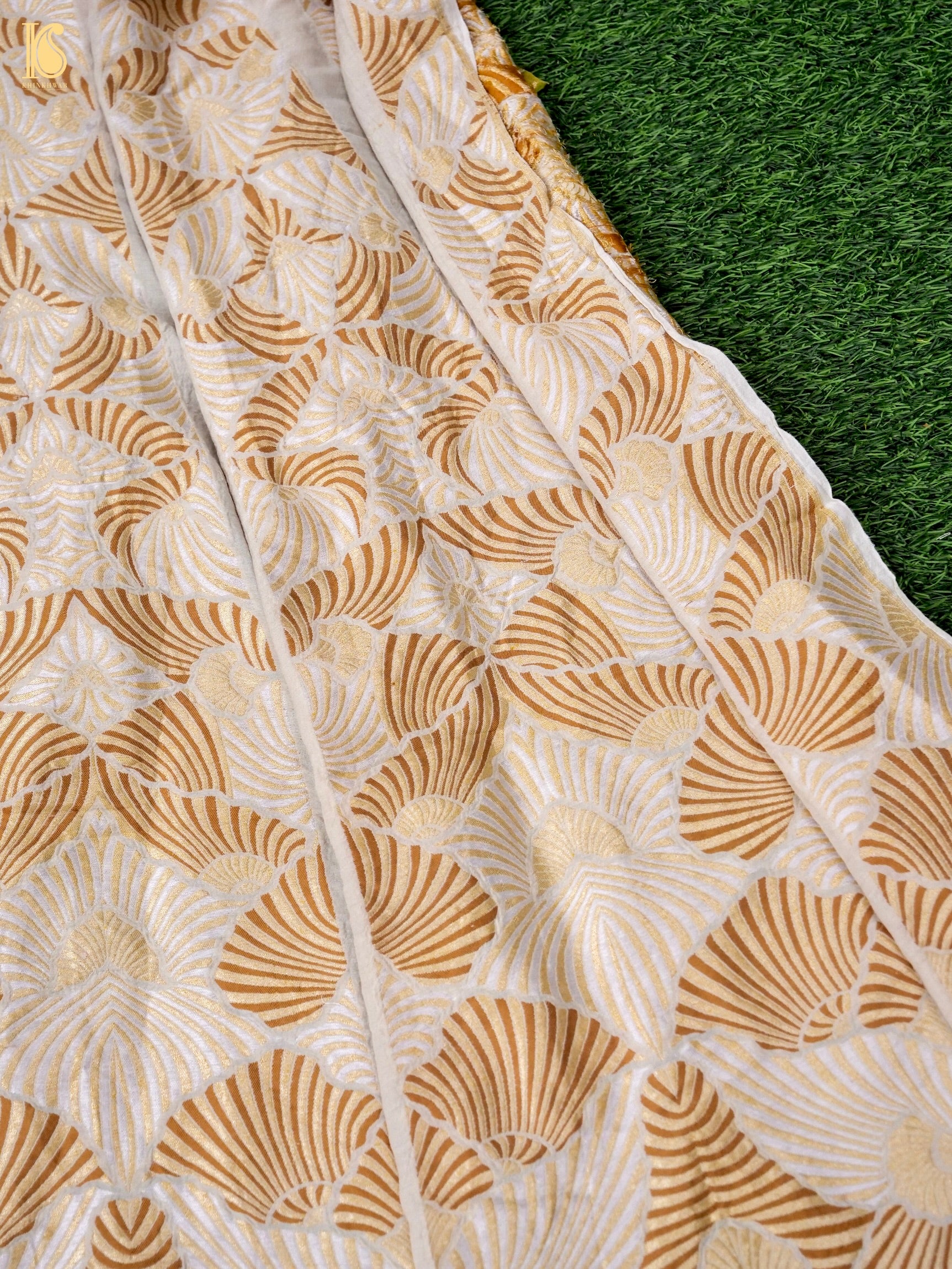 Banarasi Georgette Kalidar Lehenga