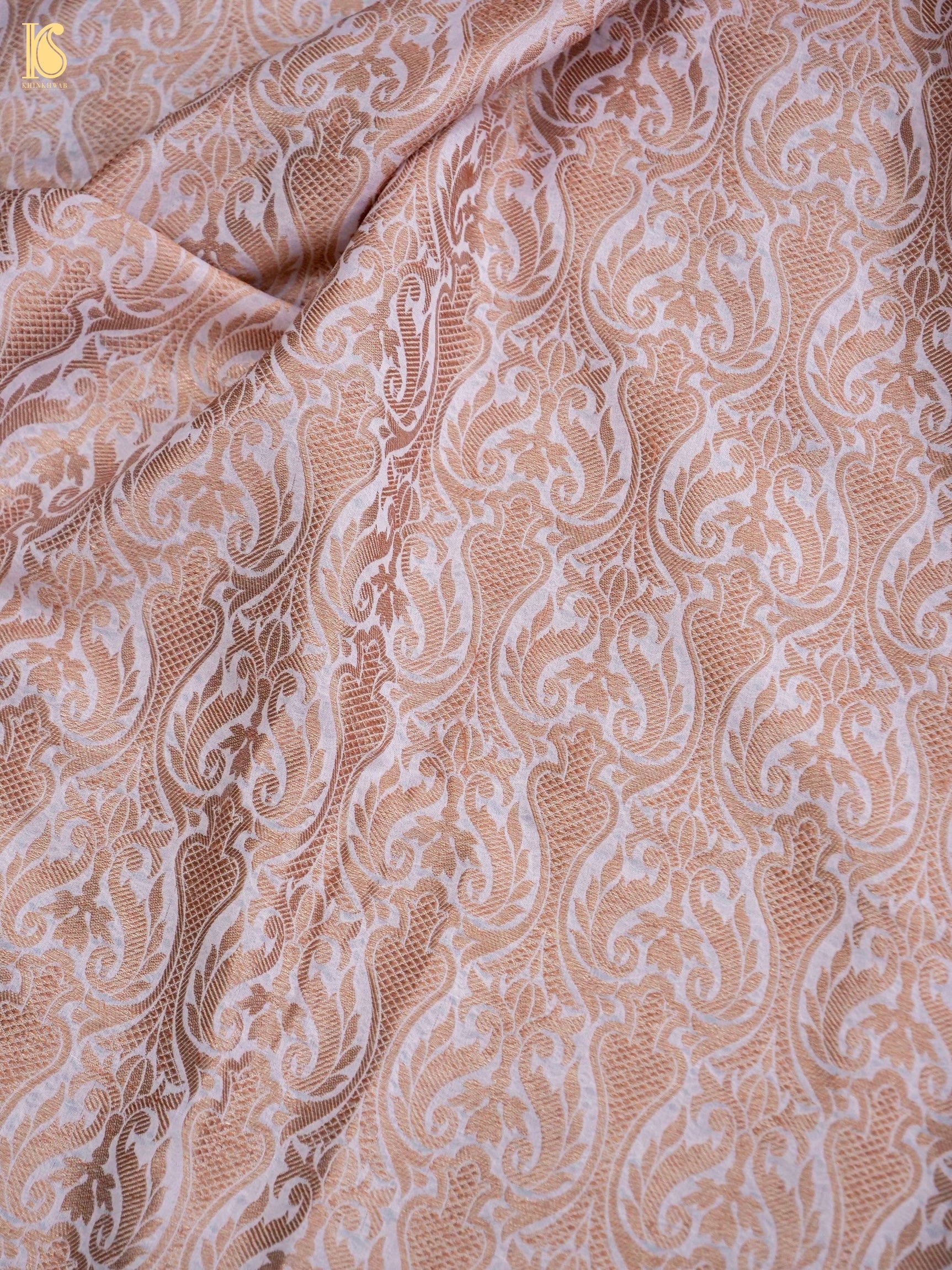 Georgette Kalidar Banarasi Dyeable Lehenga
