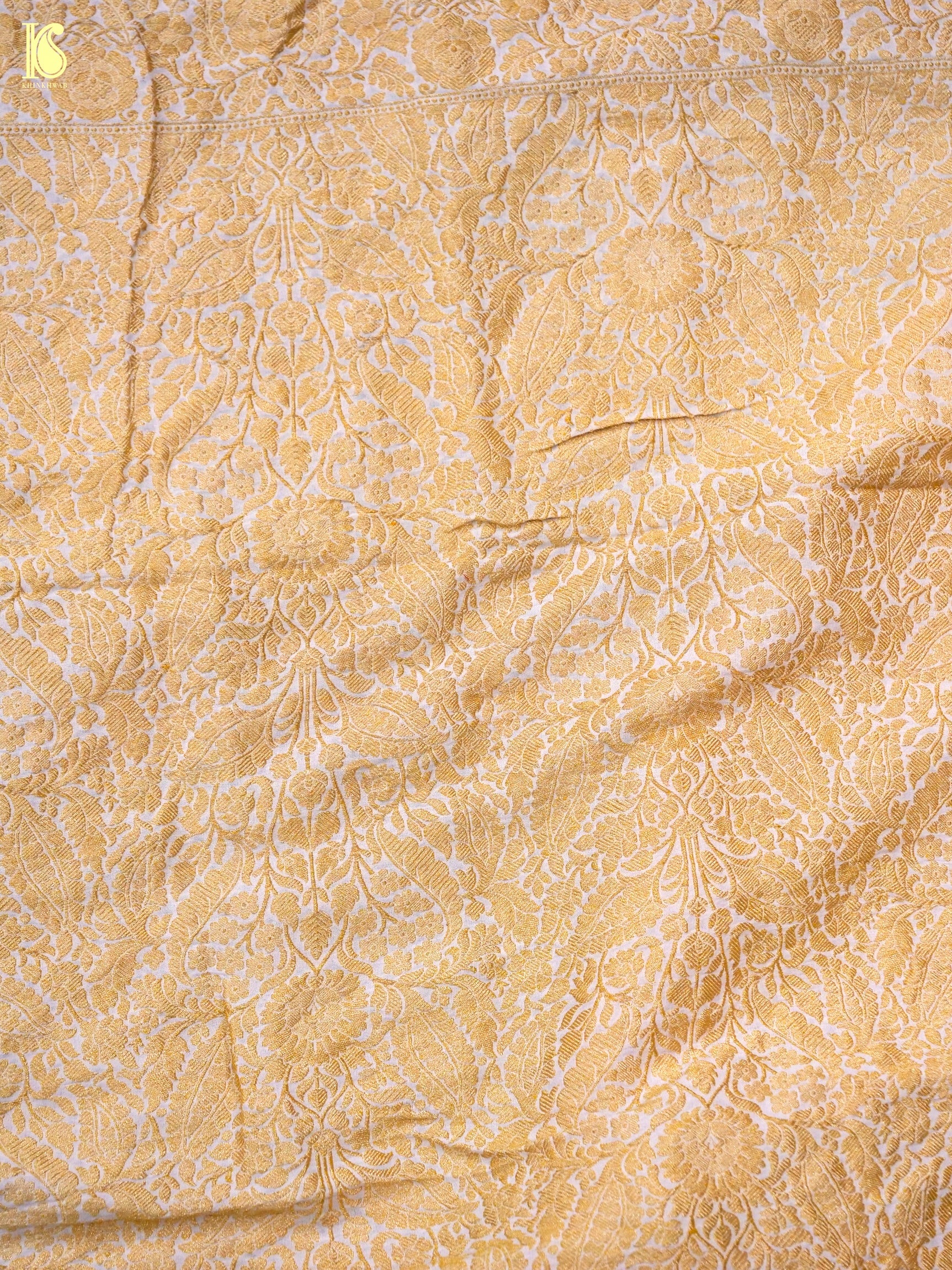 Georgette Kalidar Banarasi Dyeable Lehenga