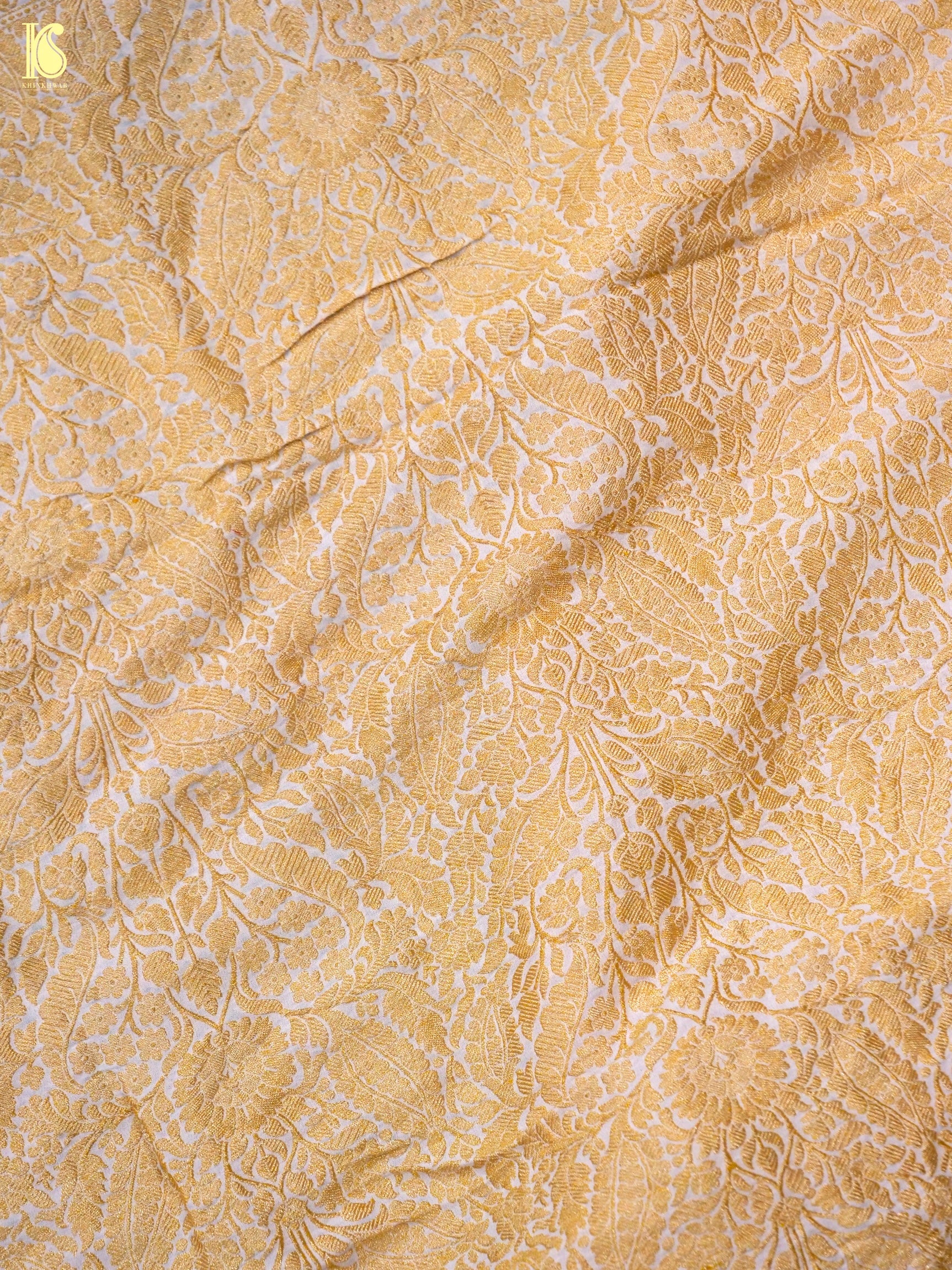 Georgette Kalidar Banarasi Dyeable Lehenga