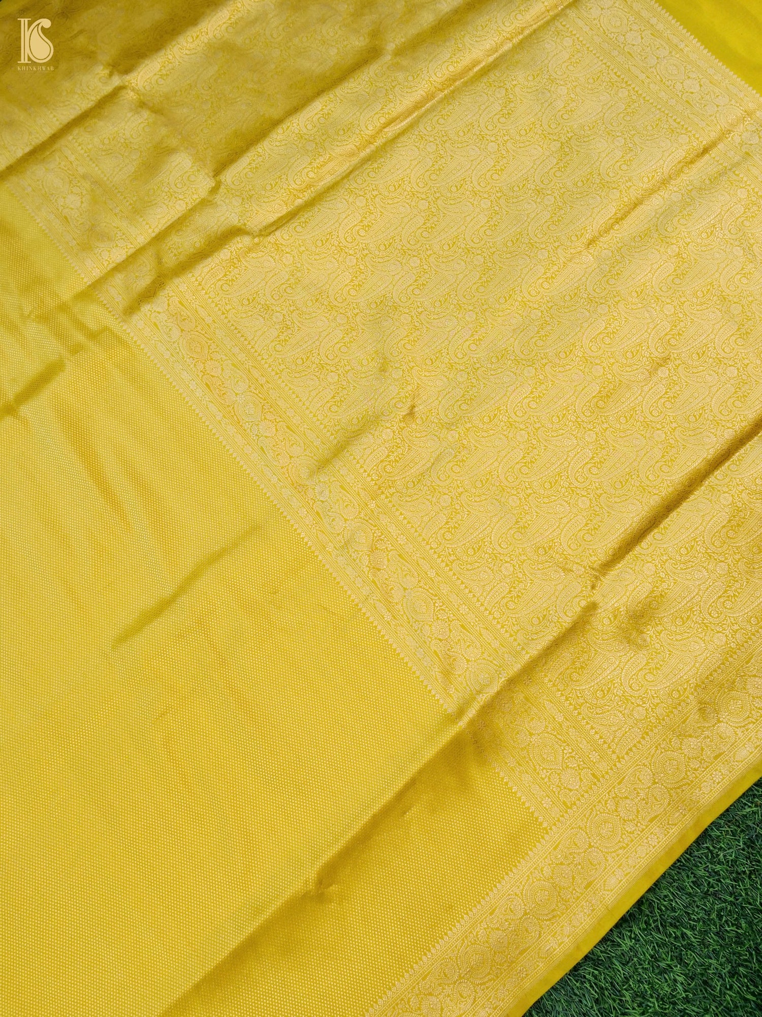 Handloom Banarasi Katan Silk Zari Tanchoi Saree