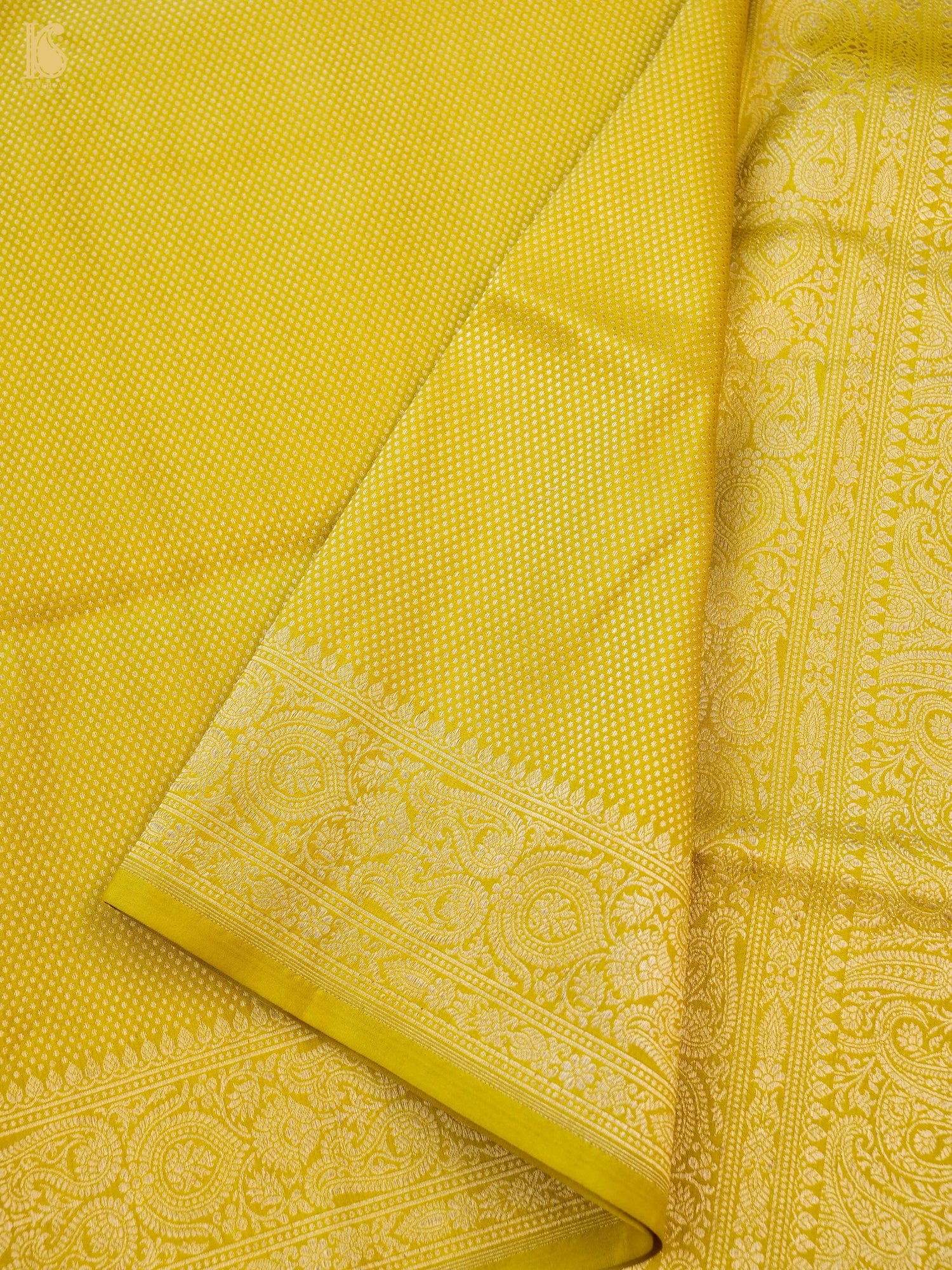 Handloom Banarasi Katan Silk Zari Tanchoi Saree