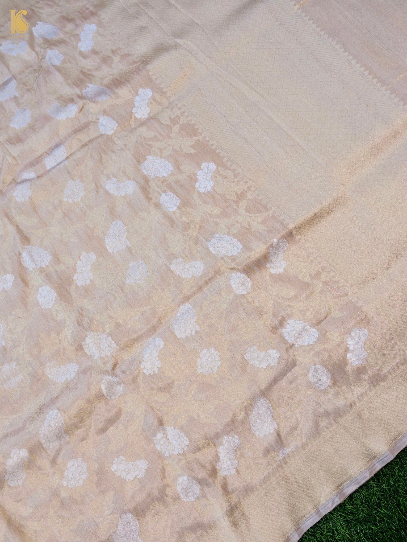Handloom Banarasi Pure Tissue by Silk Jaal Saree