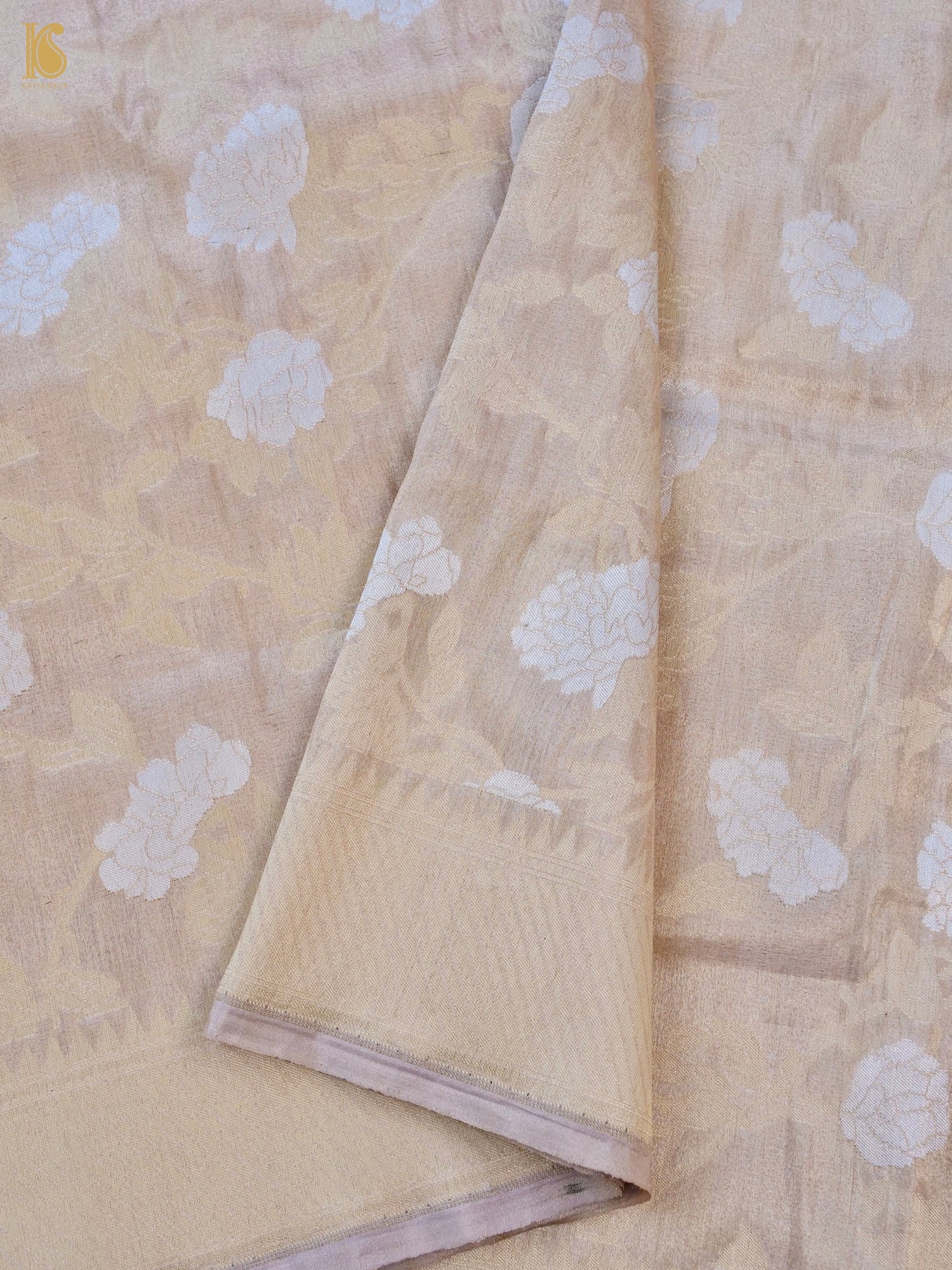 Handloom Banarasi Pure Tissue by Silk Jaal Saree