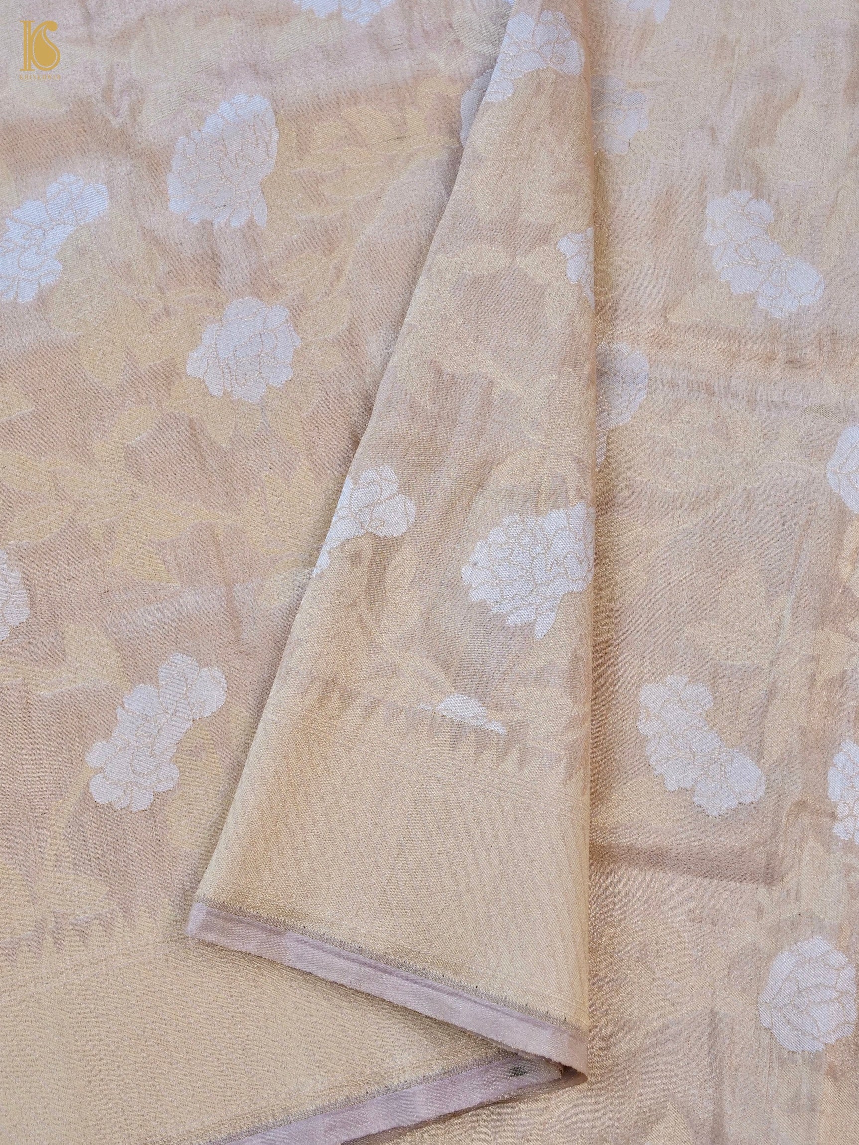 Handloom Banarasi Pure Tissue by Silk Jaal Saree