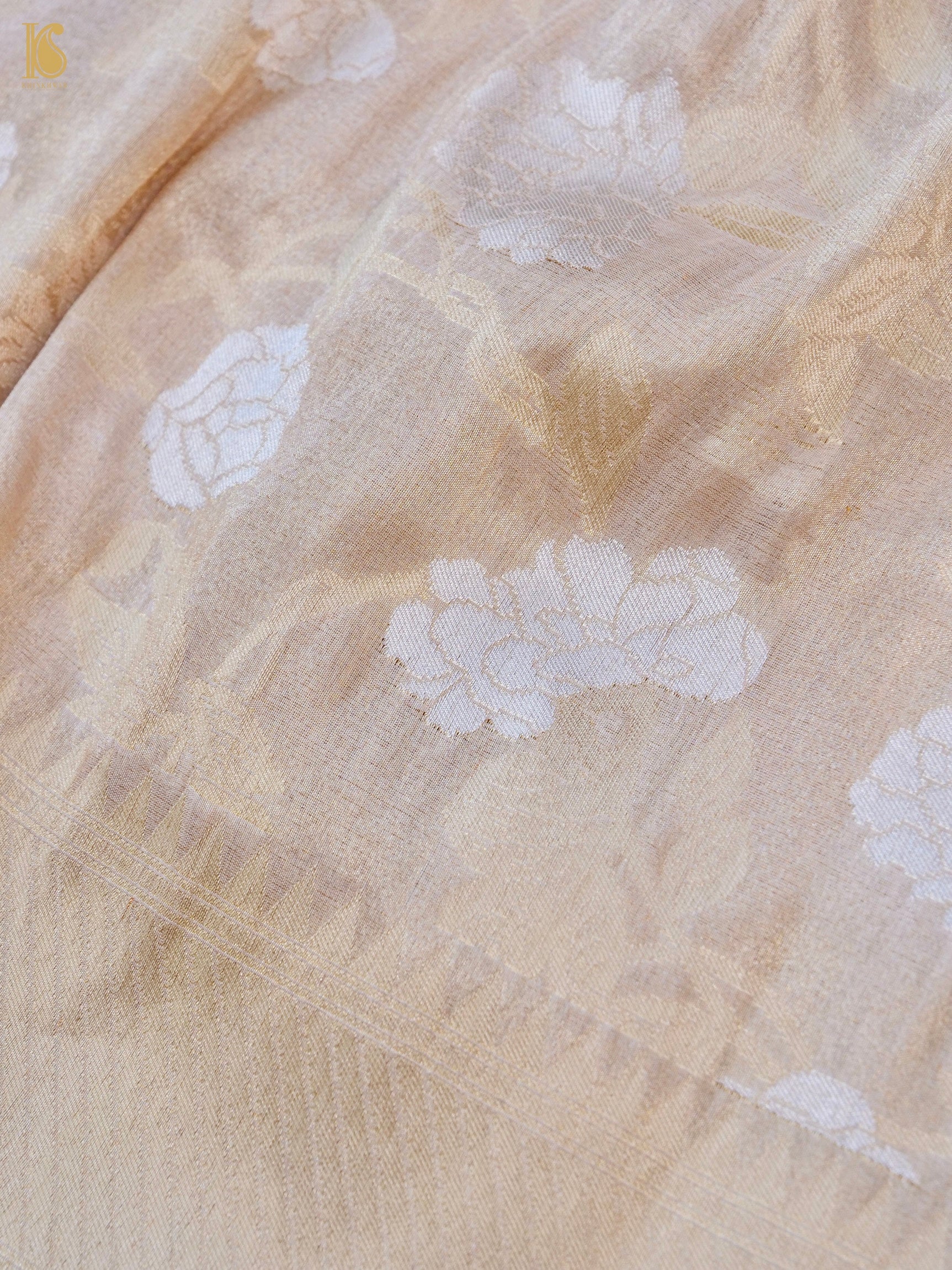 Handloom Banarasi Pure Tissue by Silk Jaal Saree