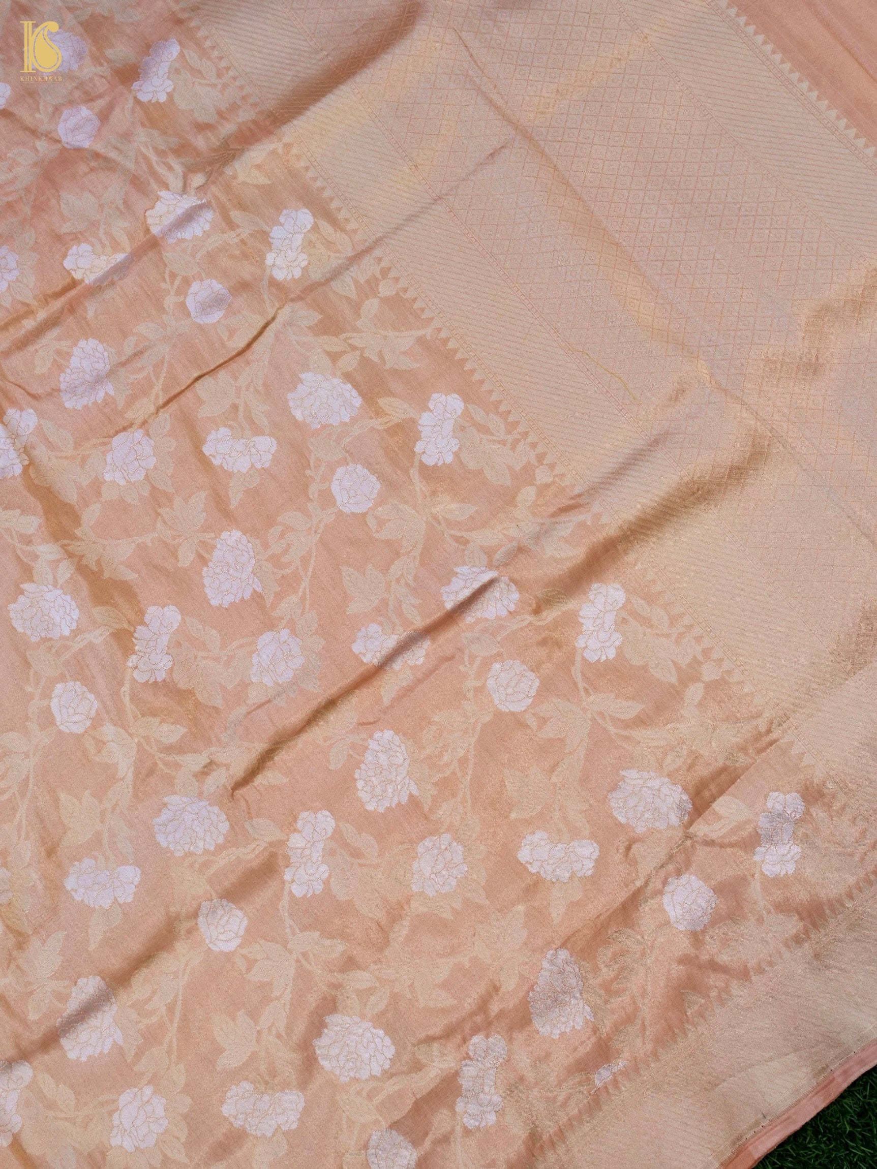 Handloom Banarasi Pure Tissue by Silk Jaal Saree