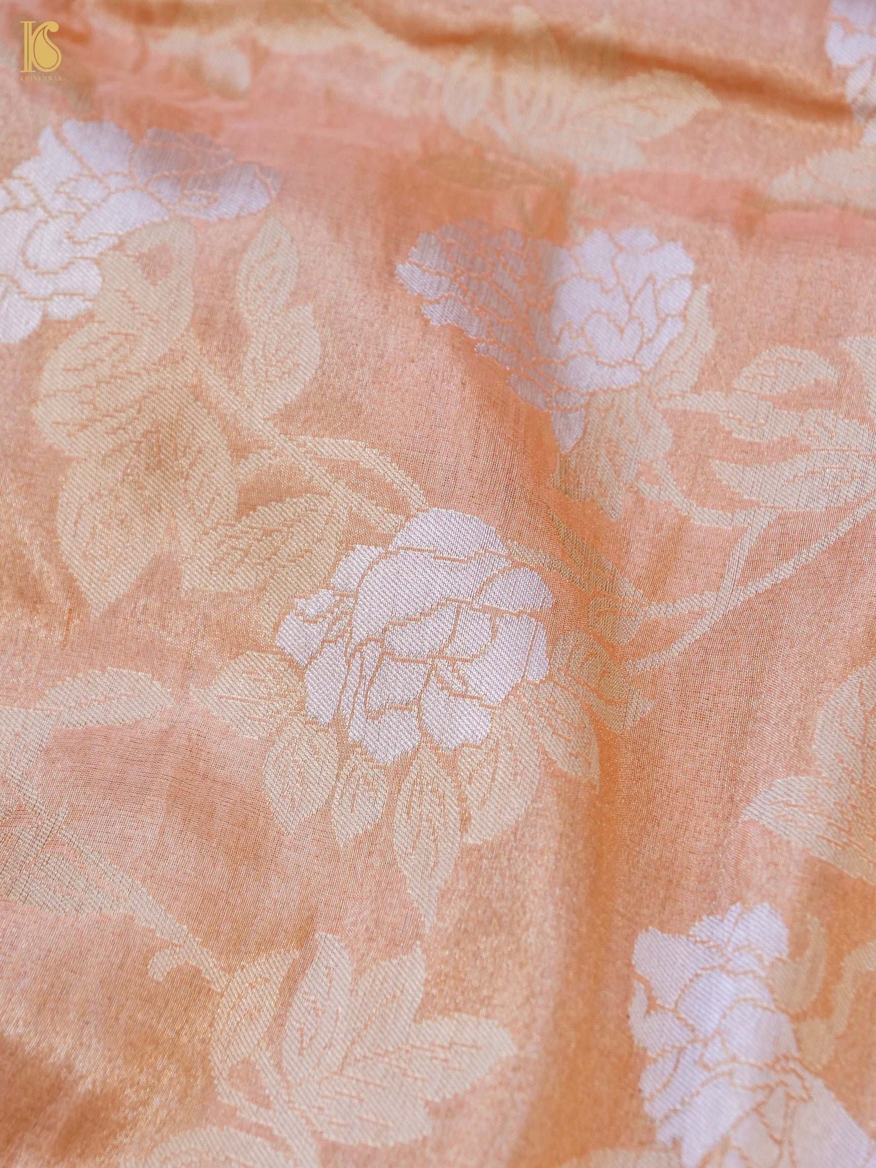 Handloom Banarasi Pure Tissue by Silk Jaal Saree