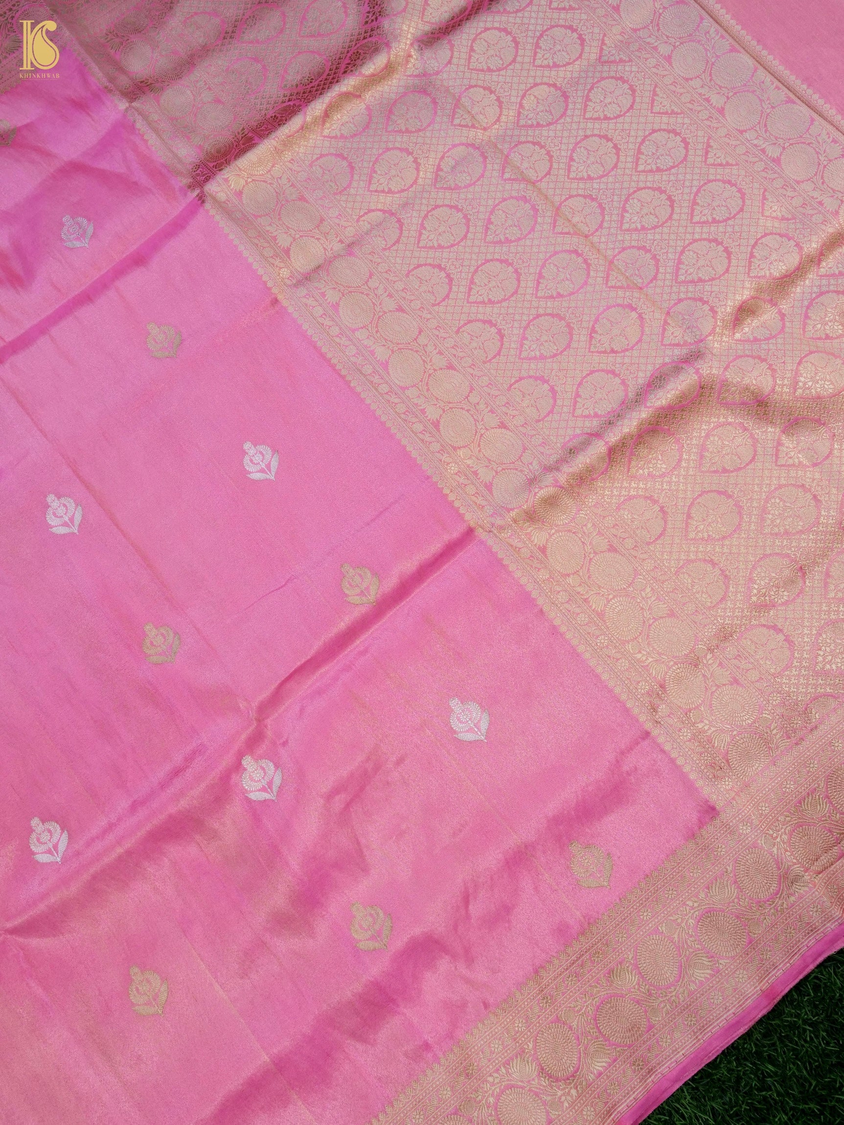 Handloom Banarasi Pure Tissue by Silk Saree