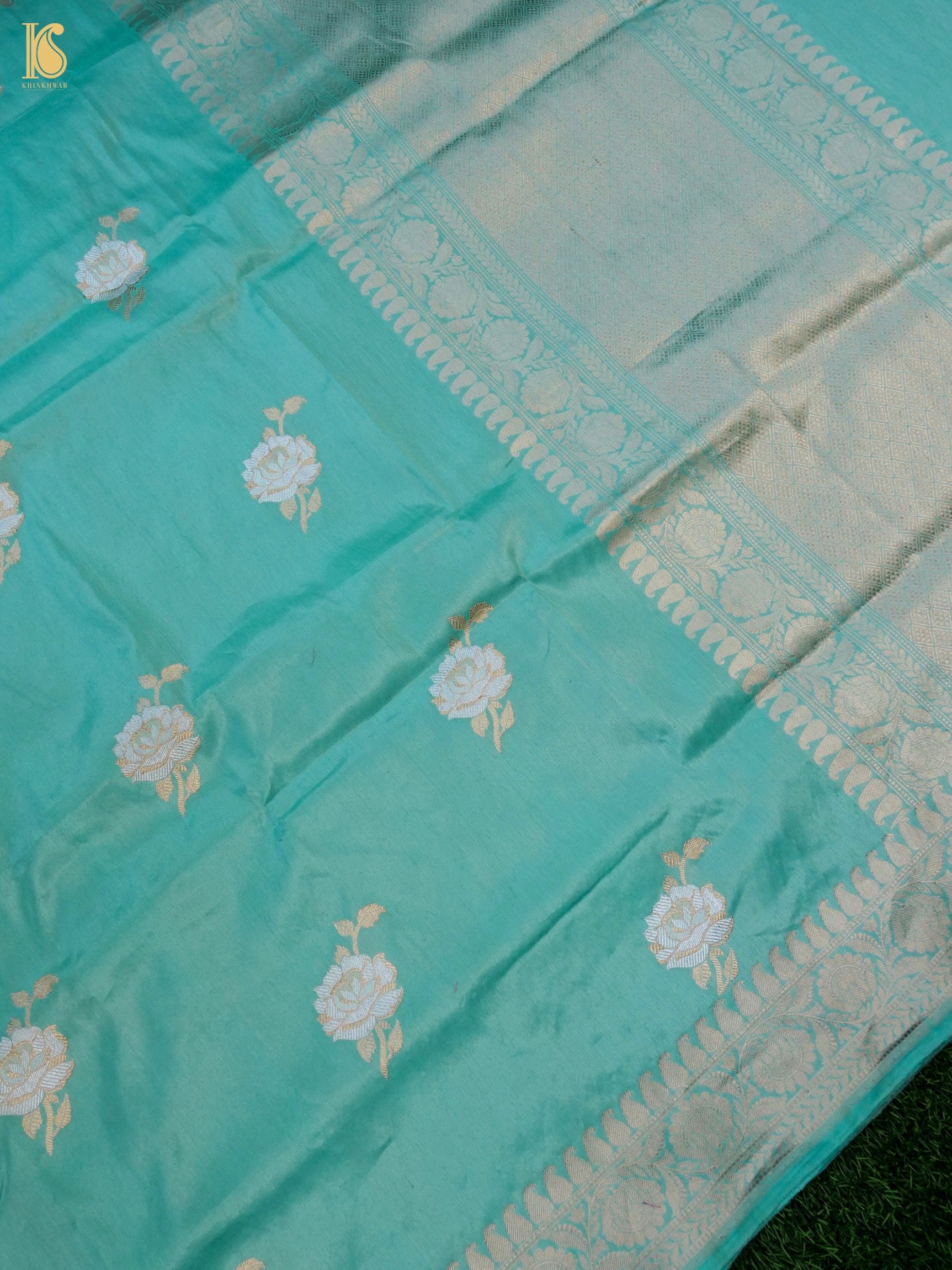 Handloom Banarasi Pure Tissue by Silk Rose Saree