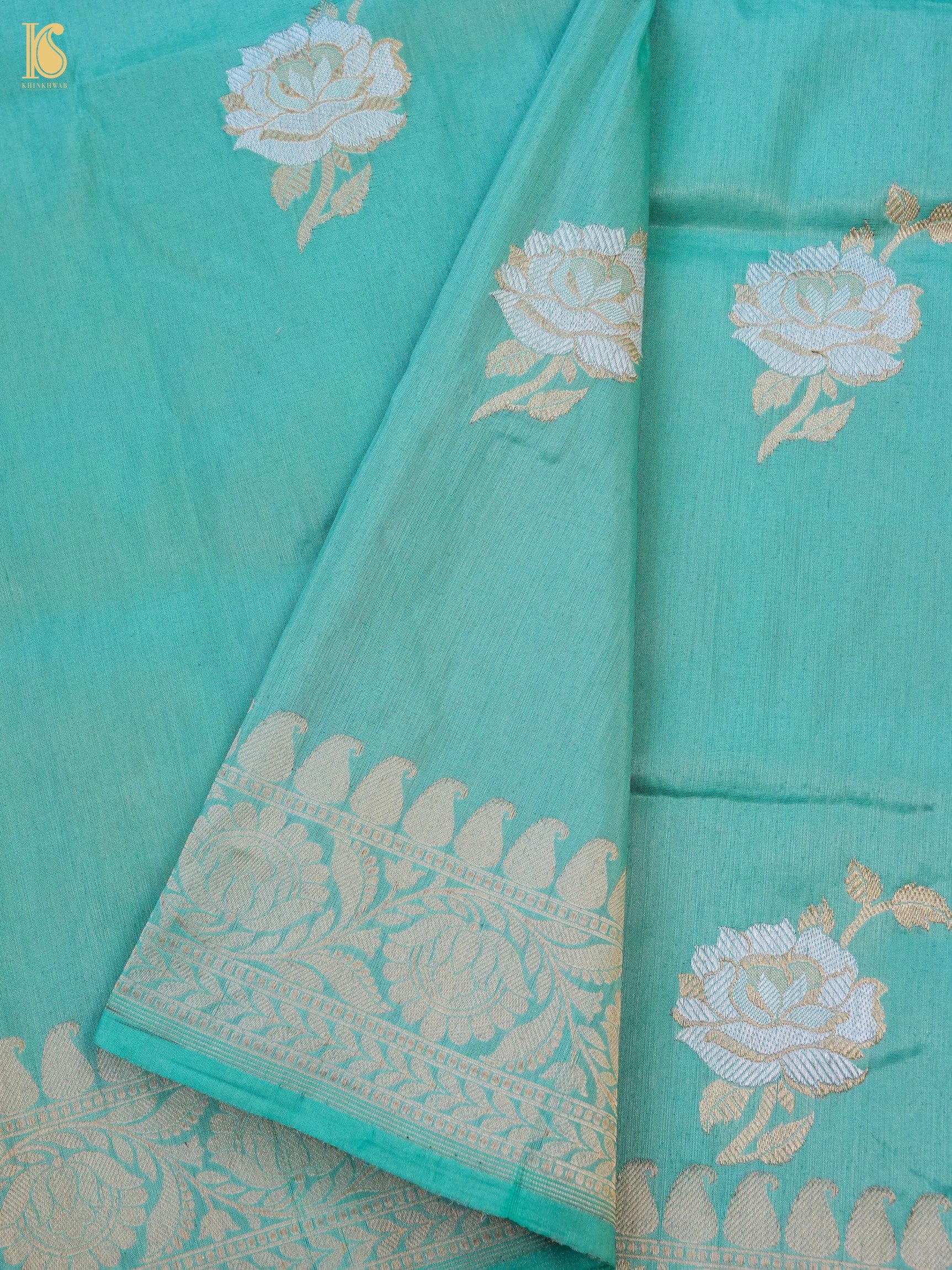 Handloom Banarasi Pure Tissue by Silk Rose Saree