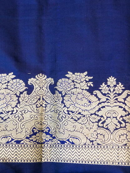 Handloom Banarasi Pure Tissue by Silk Kadwa Multi Meena Saree