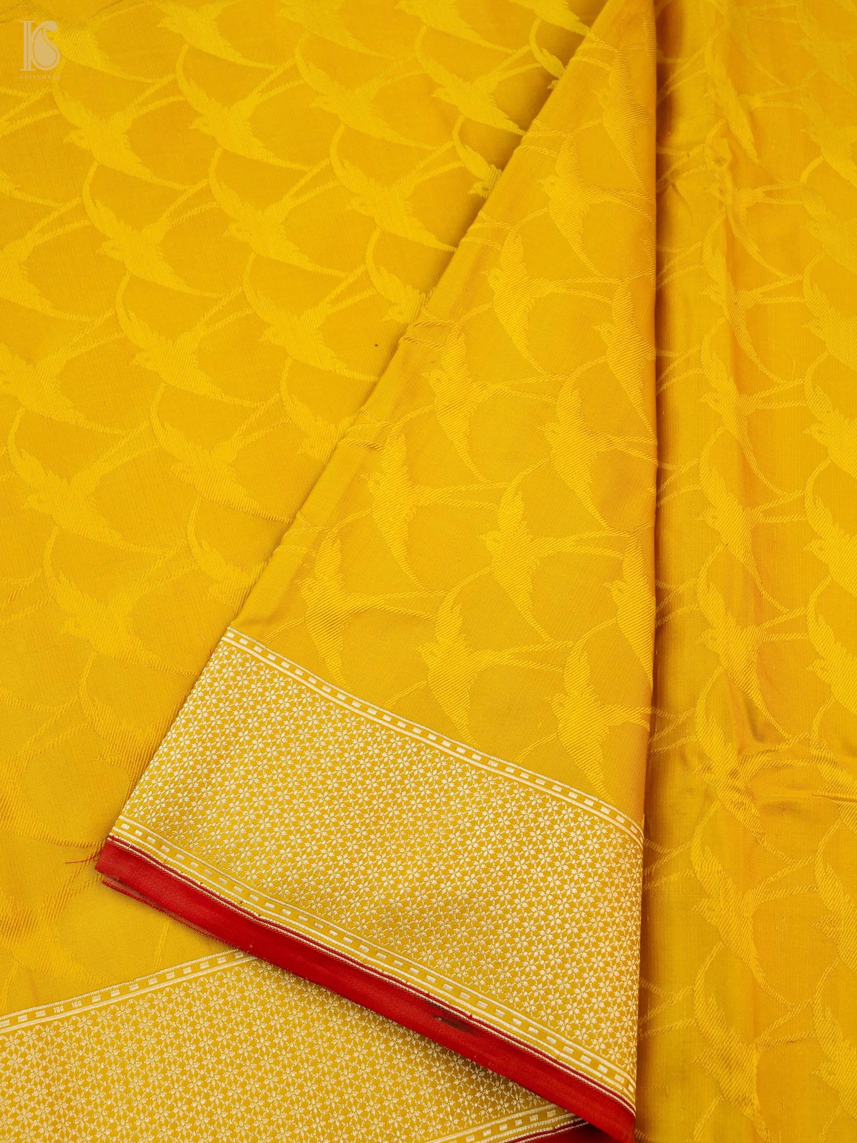 Handloom Banarasi Silk Sateen Tanchoi Saree