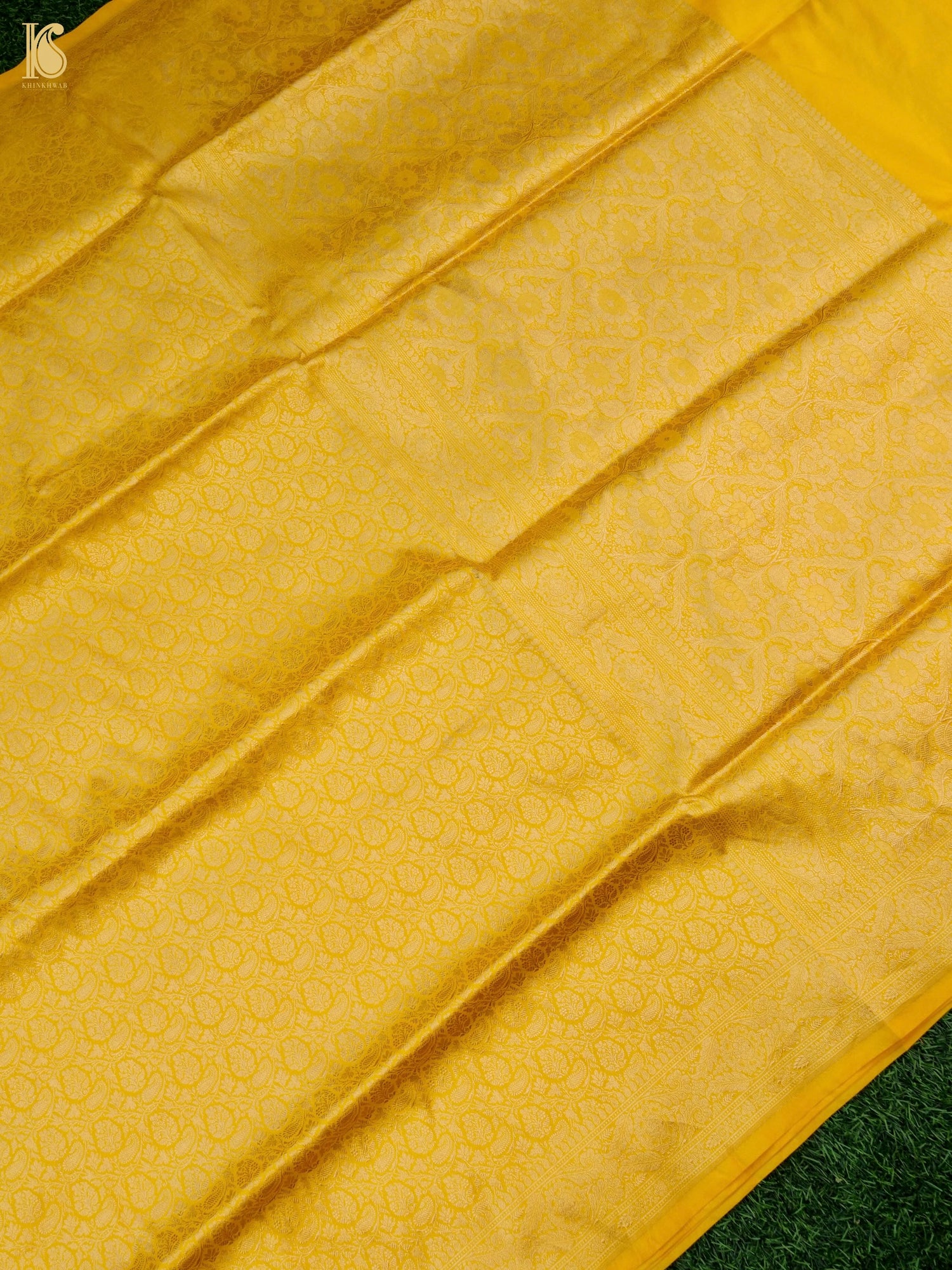 Handloom Banarasi Katan Silk Zari Tanchoi Saree