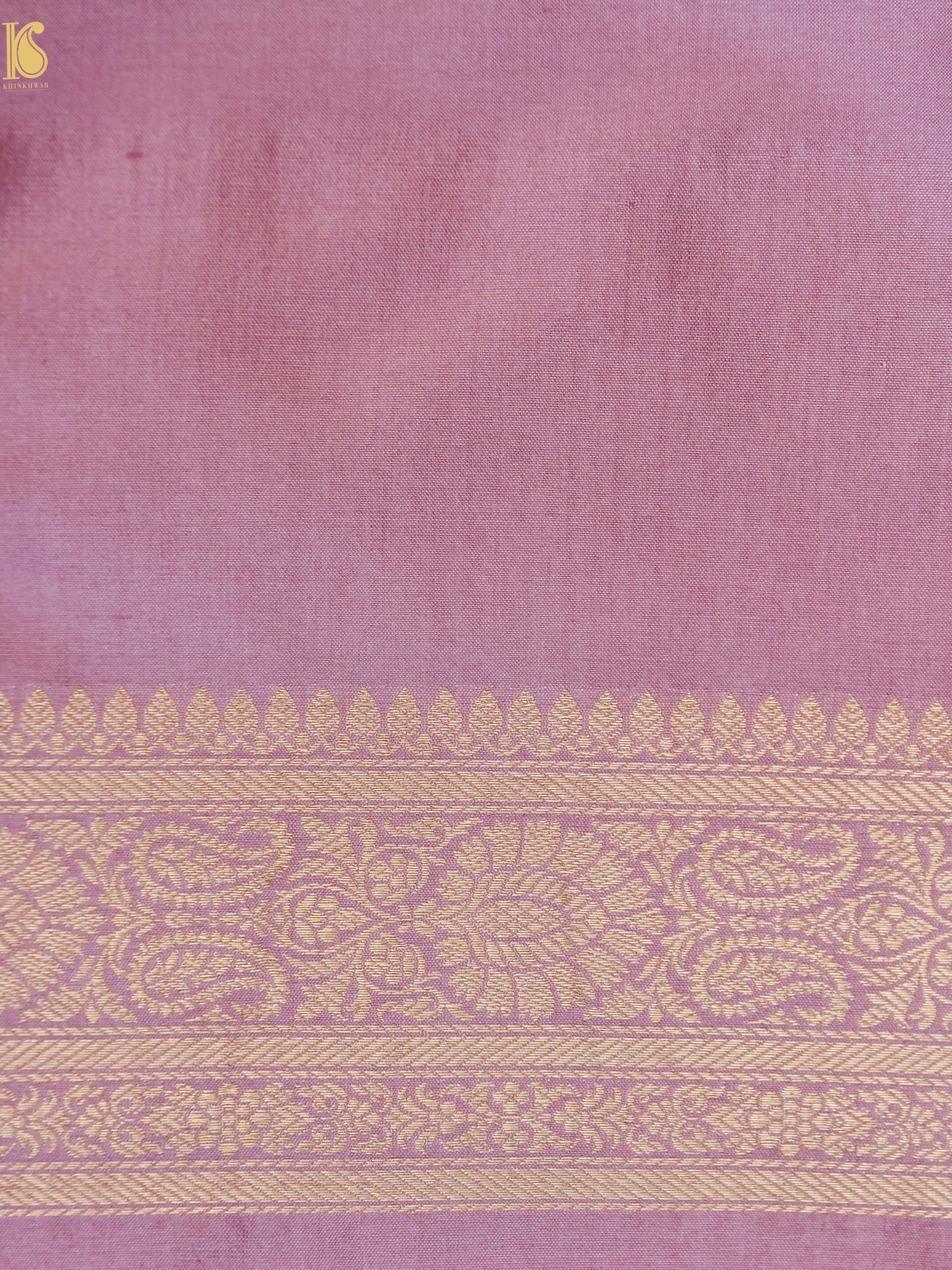 Handloom Banarasi Katan Silk Zari Tanchoi Saree