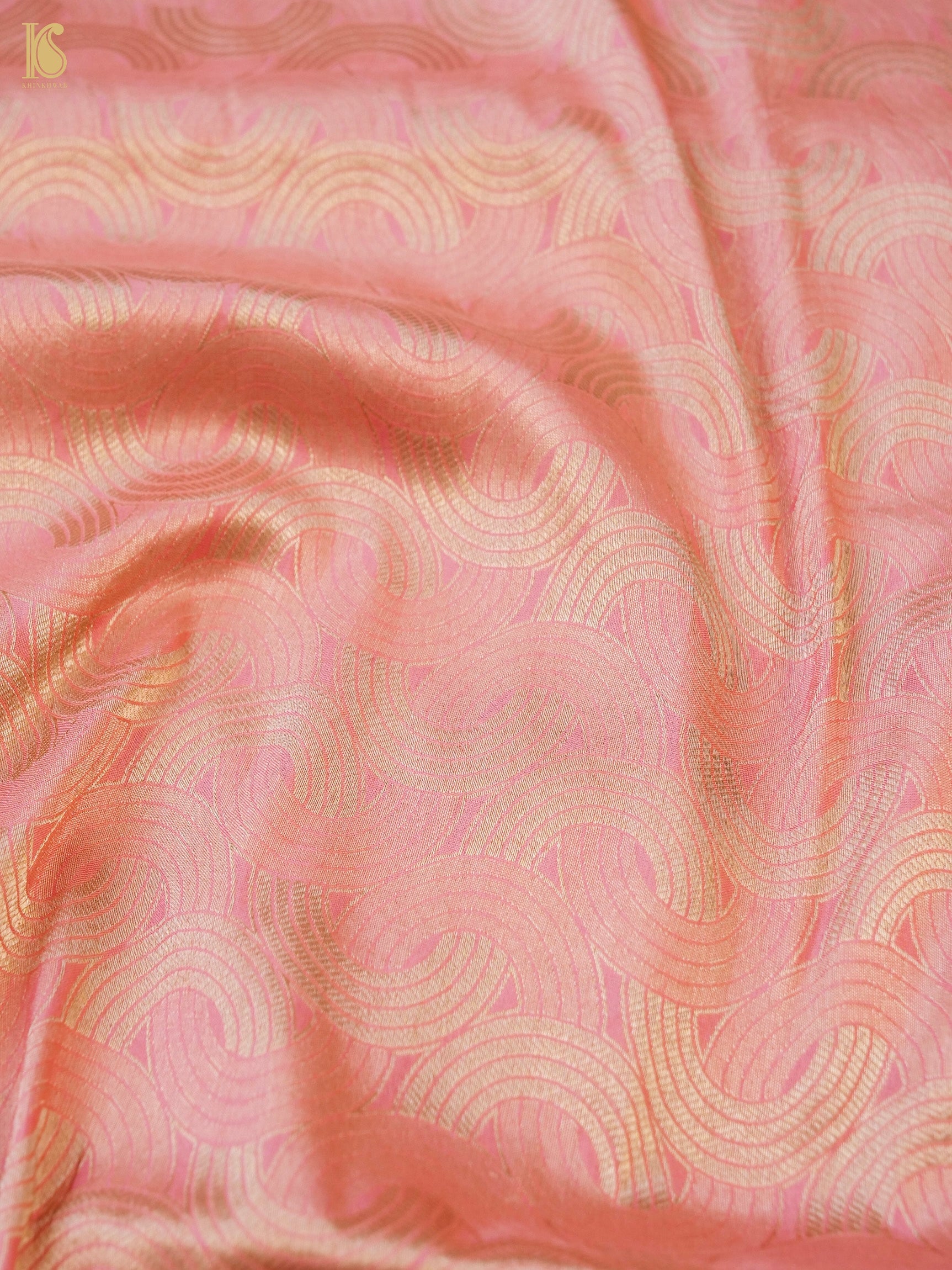 Handloom Banarasi Katan Silk Zari Tanchoi Saree