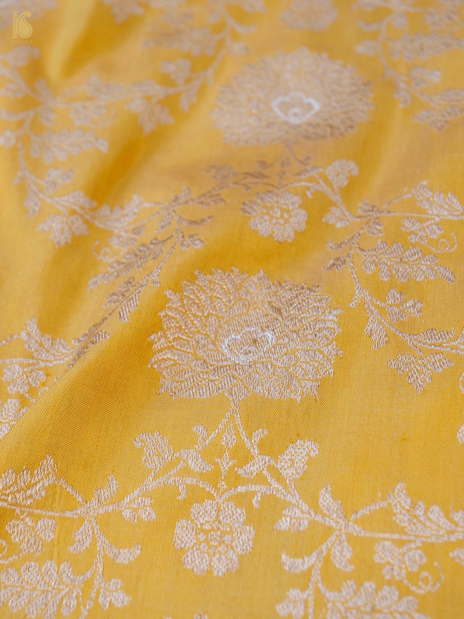 Handwoven Banarasi Katan Silk Kadwa Dupatta