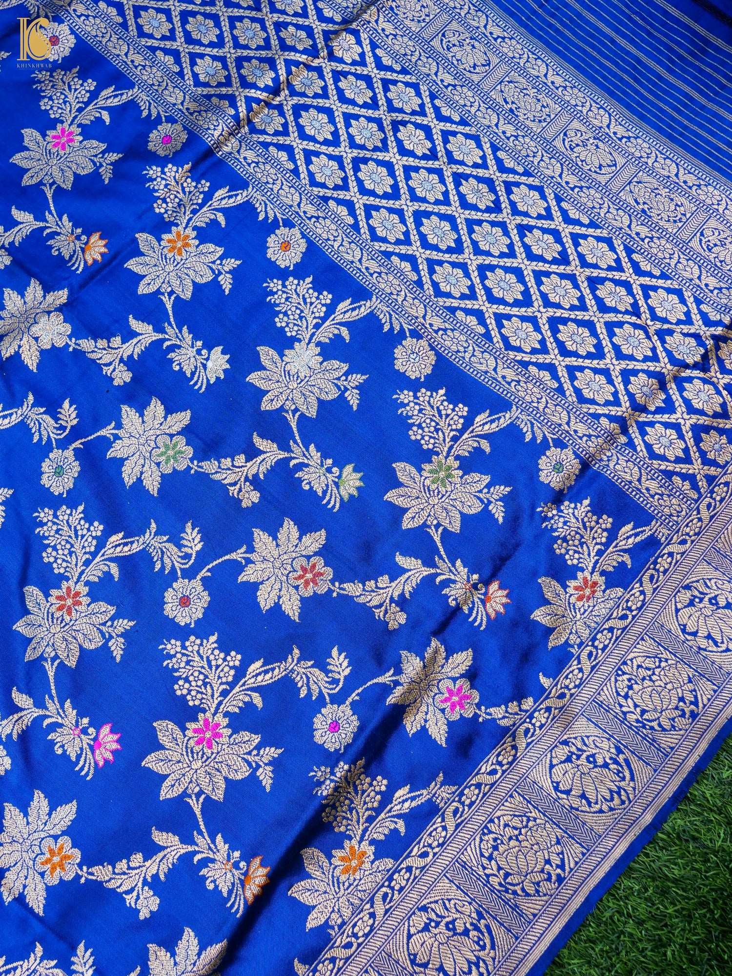 Handwoven Banarasi Katan Silk Kadwa Dupatta