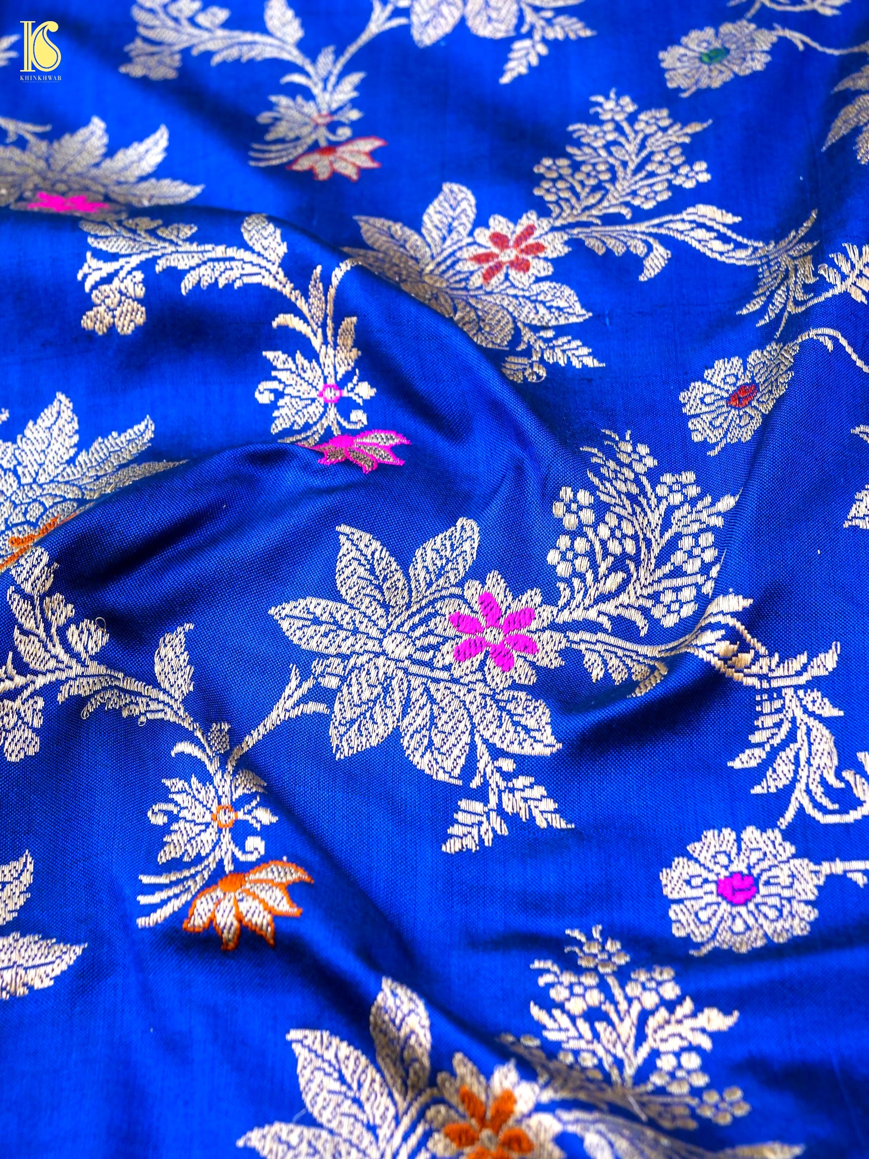 Handwoven Banarasi Katan Silk Kadwa Dupatta