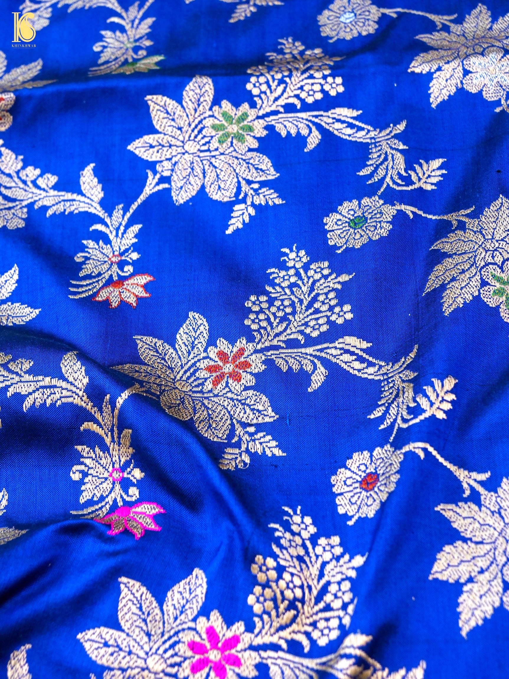 Handwoven Banarasi Katan Silk Kadwa Dupatta