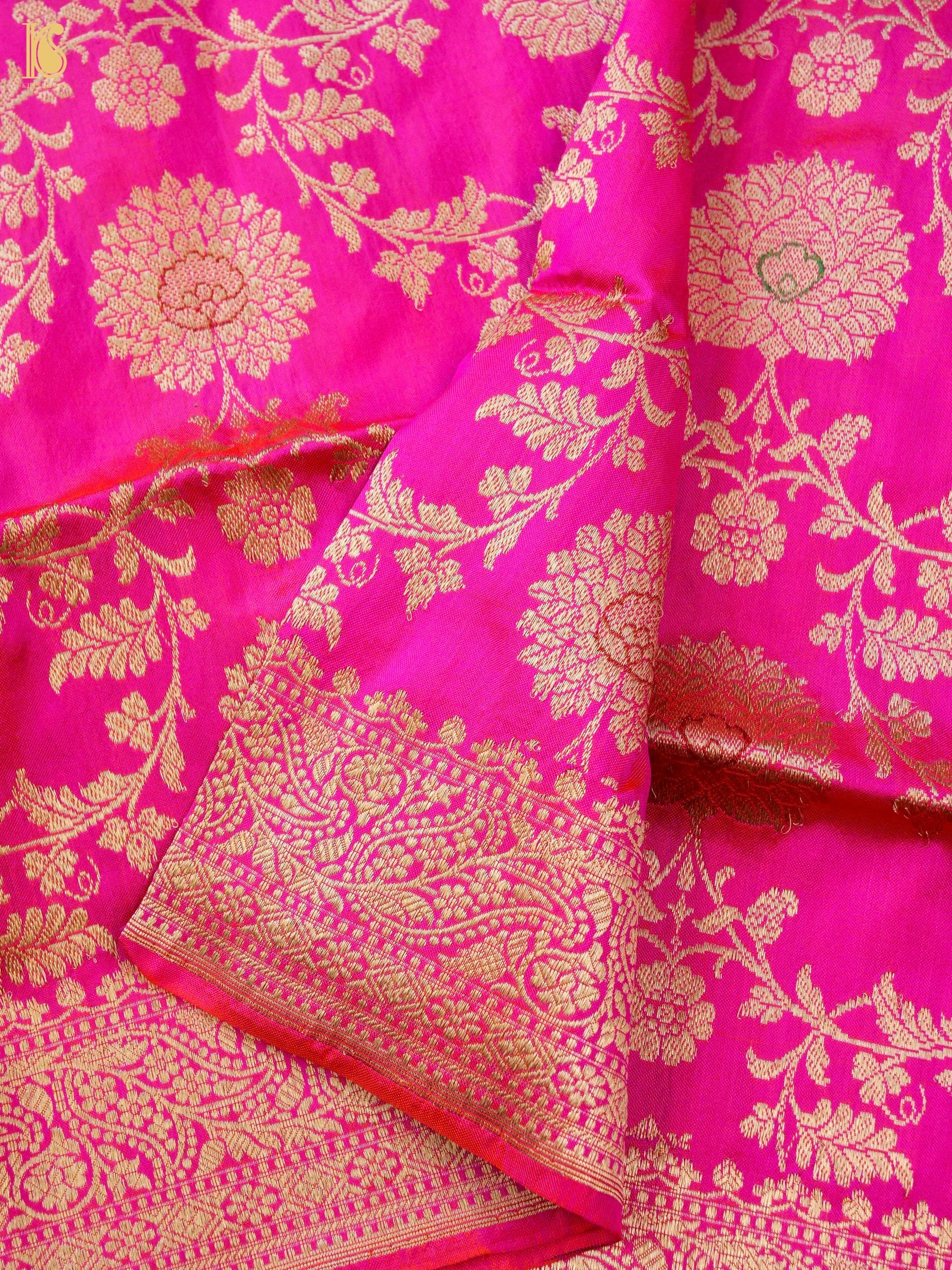 Handwoven Banarasi Katan Silk Kadwa Dupatta