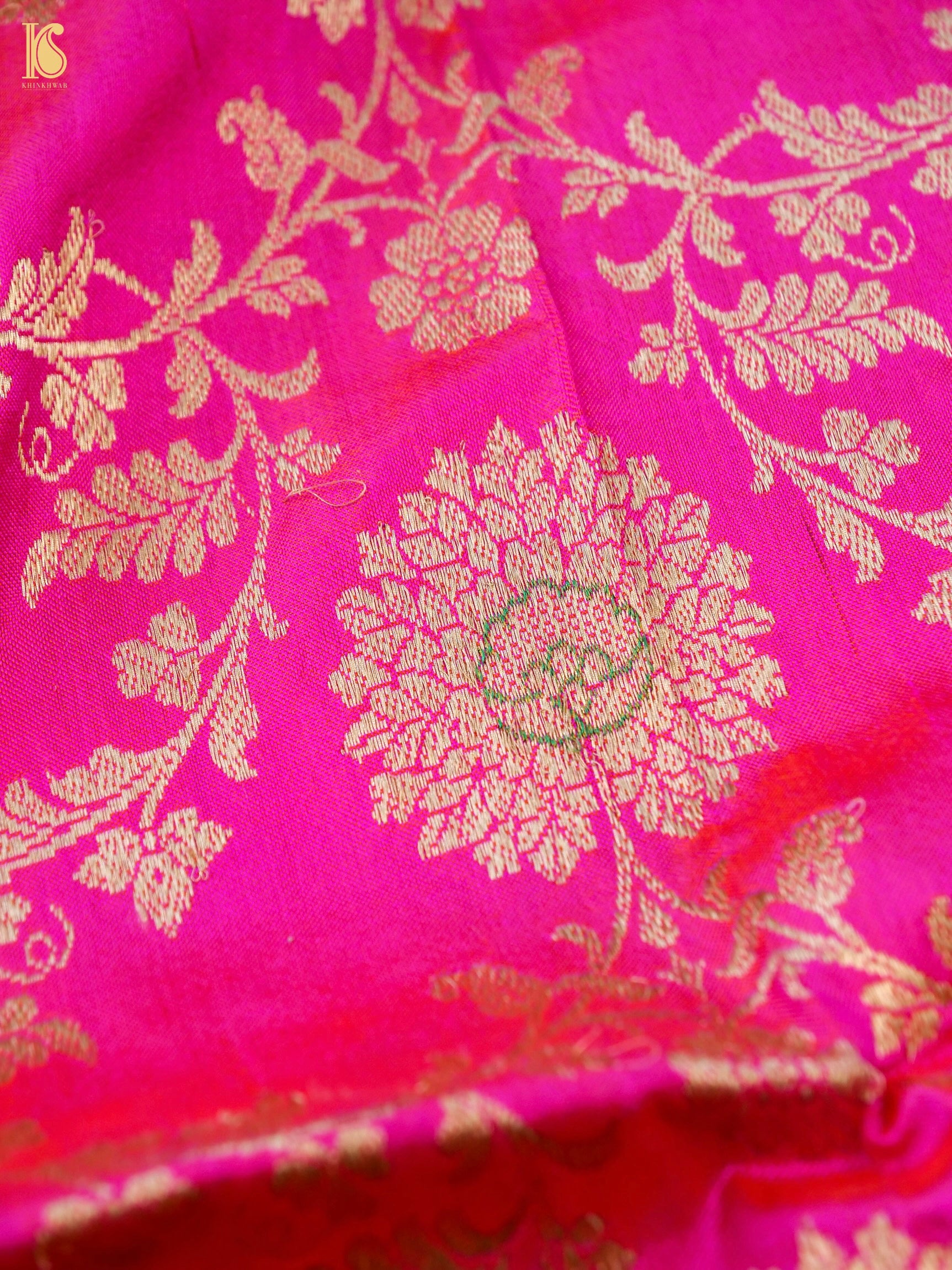 Handwoven Banarasi Katan Silk Kadwa Dupatta