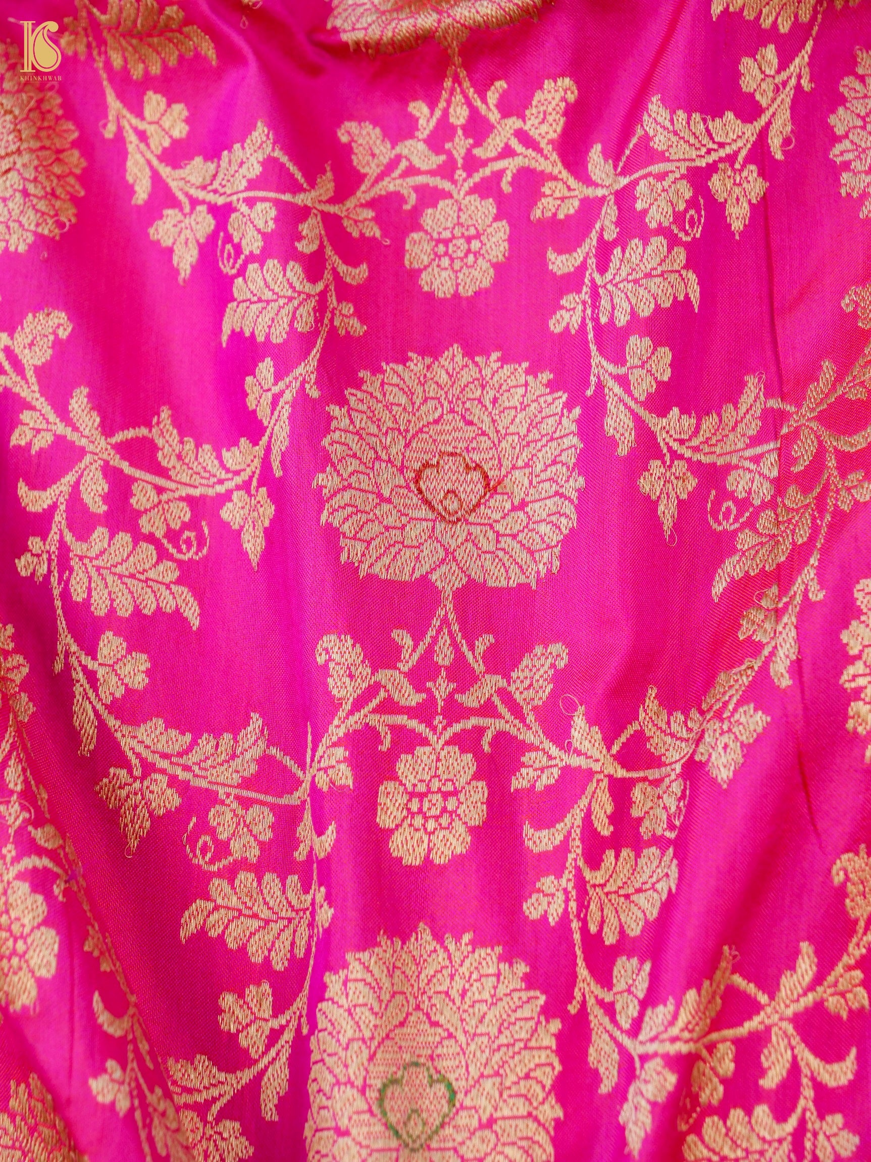 Handwoven Banarasi Katan Silk Kadwa Dupatta