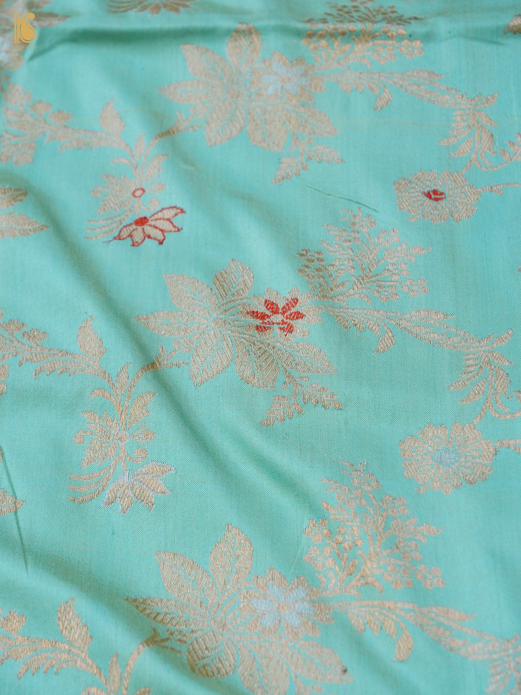 Handwoven Banarasi Katan Silk Kadwa Dupatta