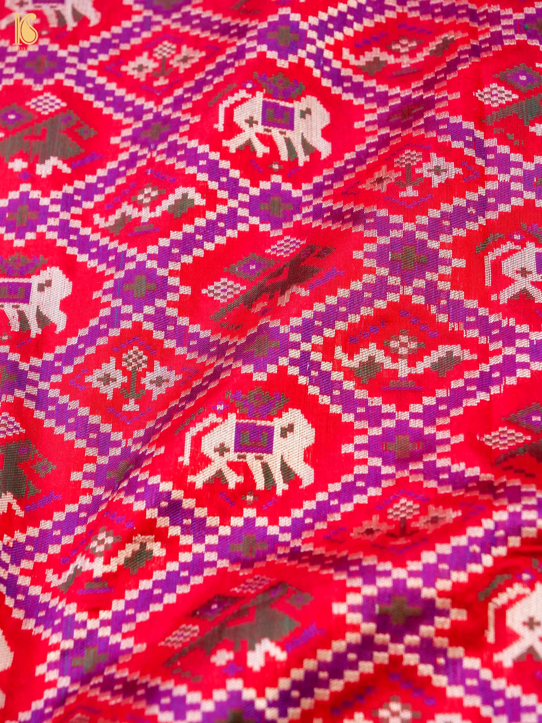 Handloom Banarasi Katan Silk Patola Dupatta