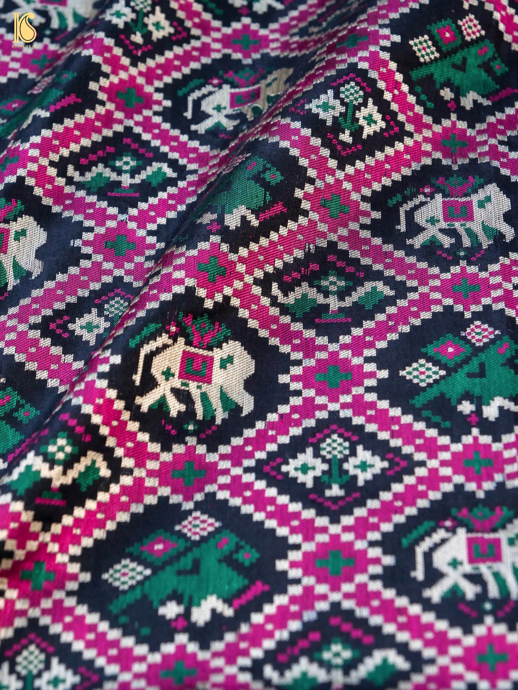 Handloom Banarasi Katan Silk Patola Dupatta