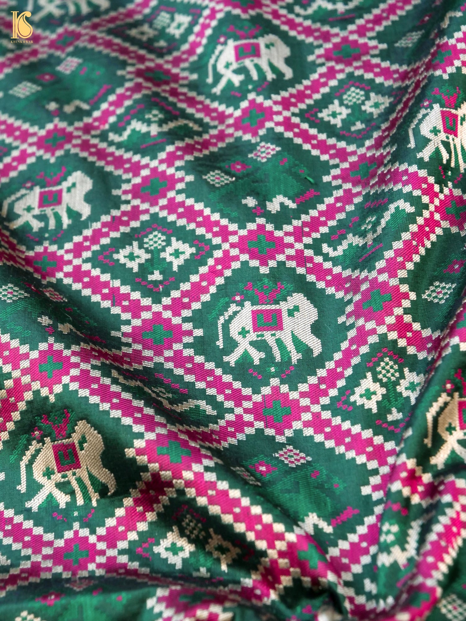 Handloom Banarasi Katan Silk Patola Dupatta