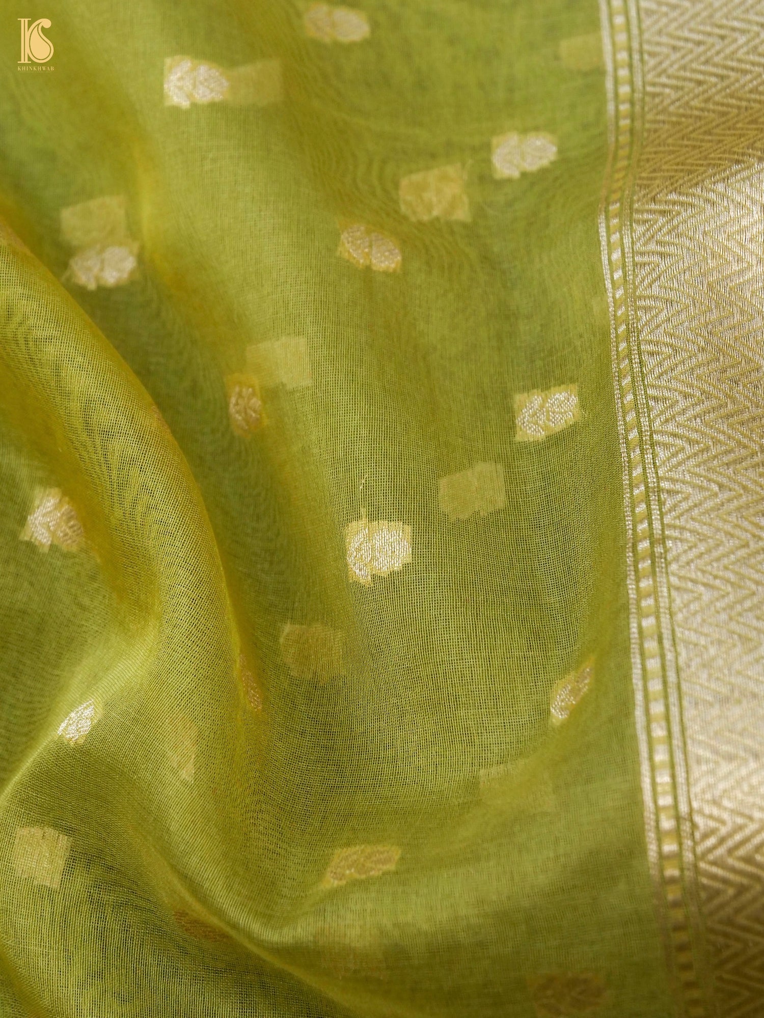 Handloom Kora Silk Banarasi Dupatta
