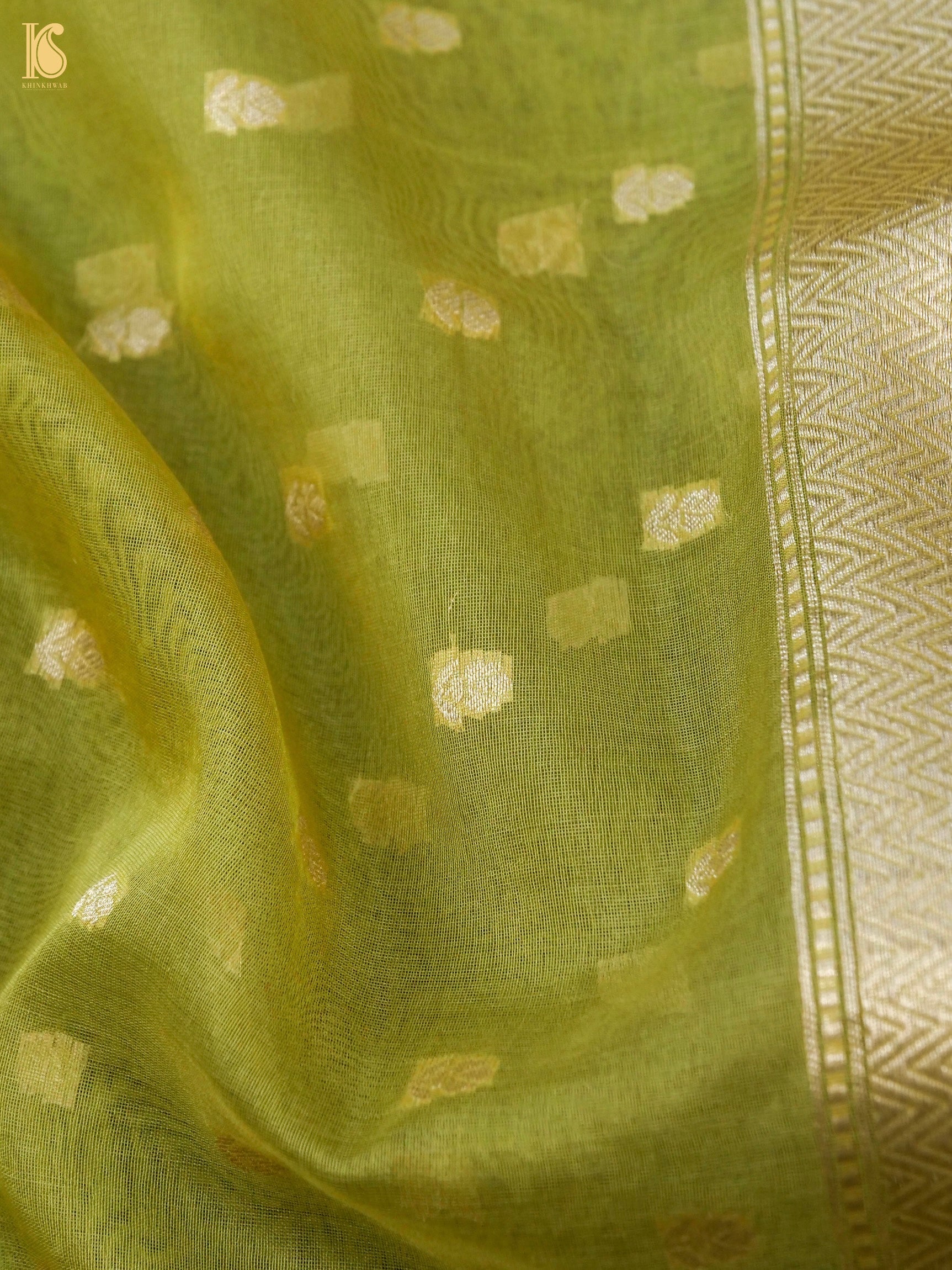 Handloom Kora Silk Banarasi Dupatta