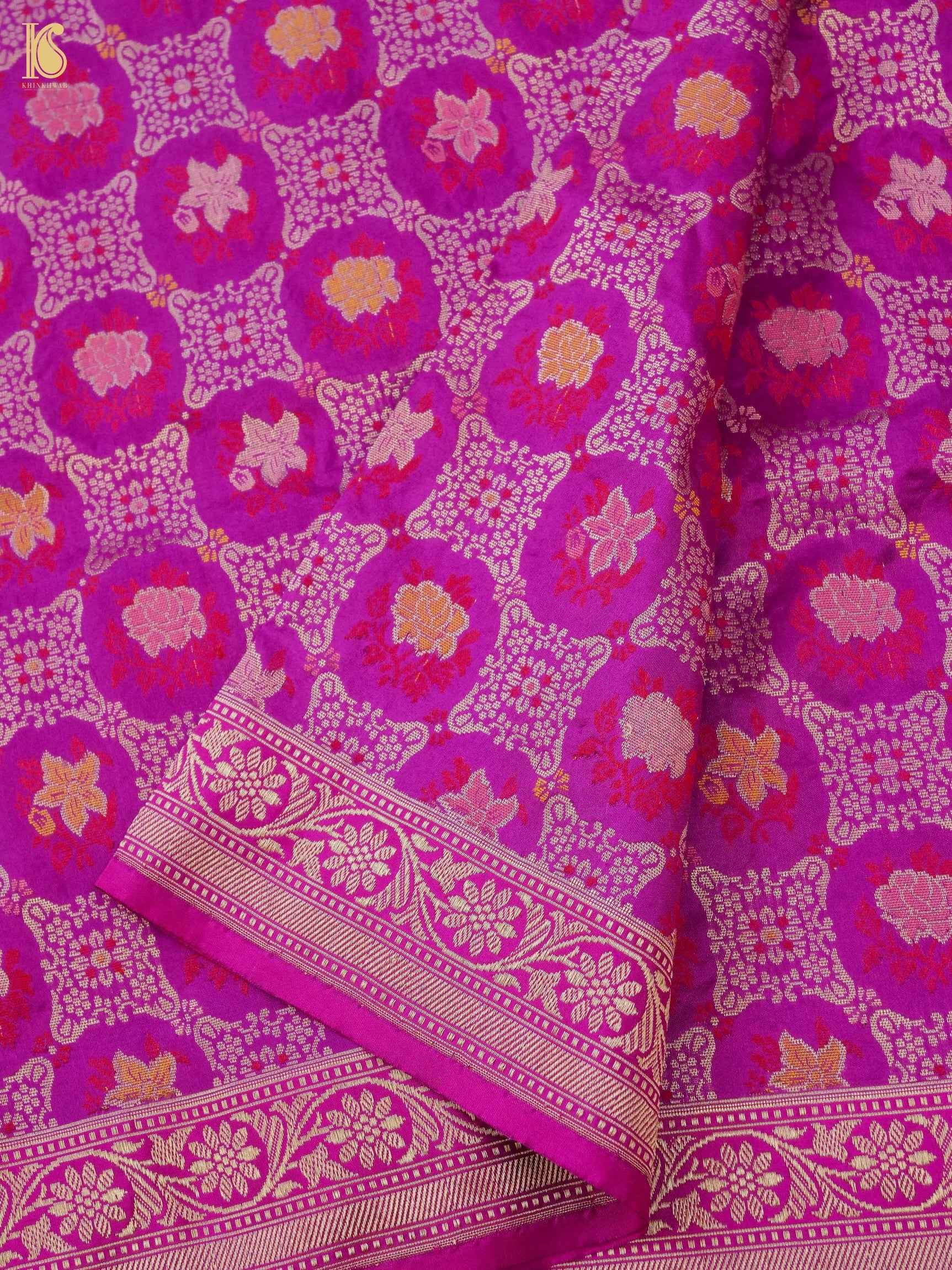 Handloom Banarasi Katan Silk Dupatta