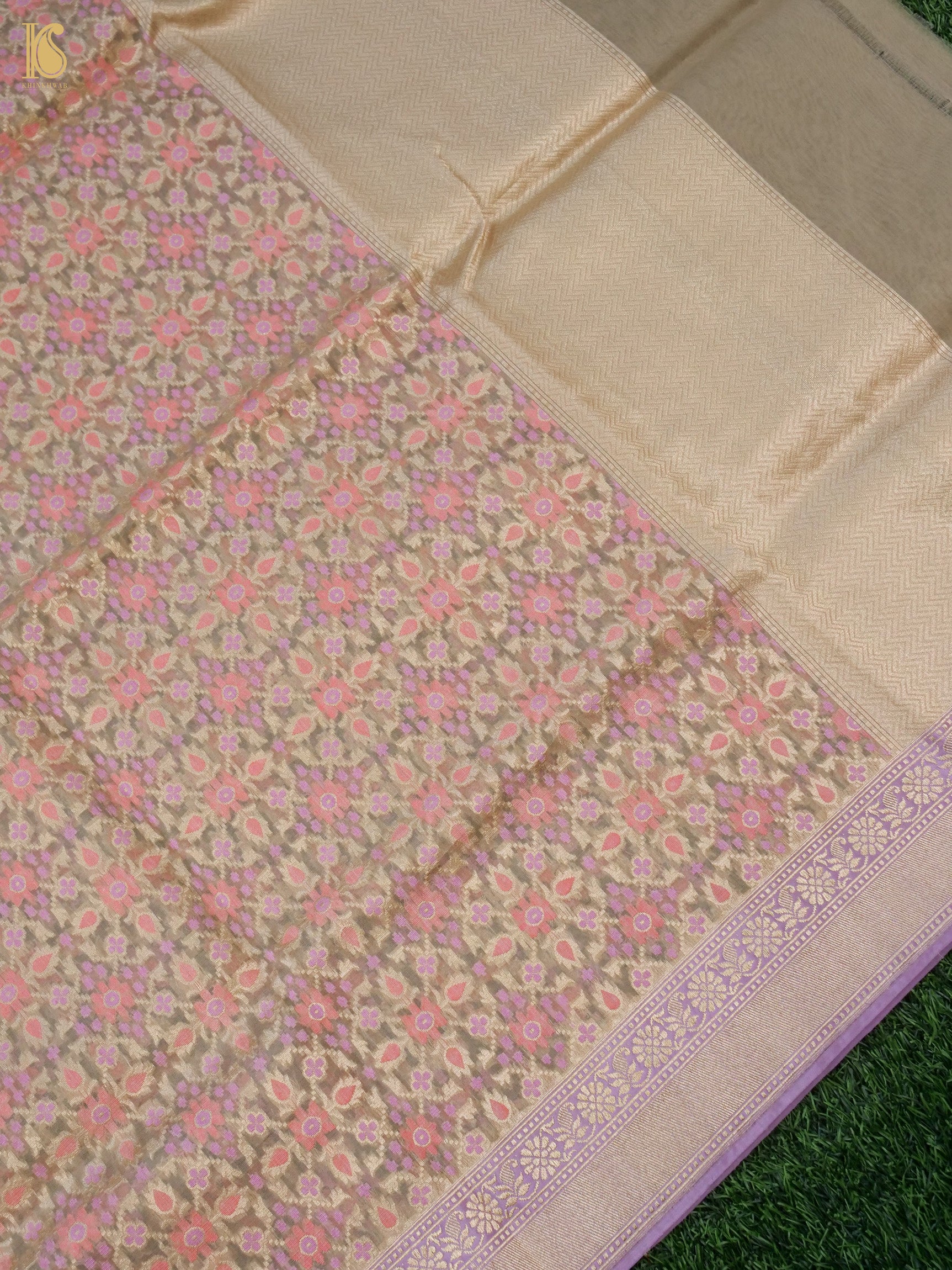 Handloom Kora Silk Banarasi Patola Dupatta