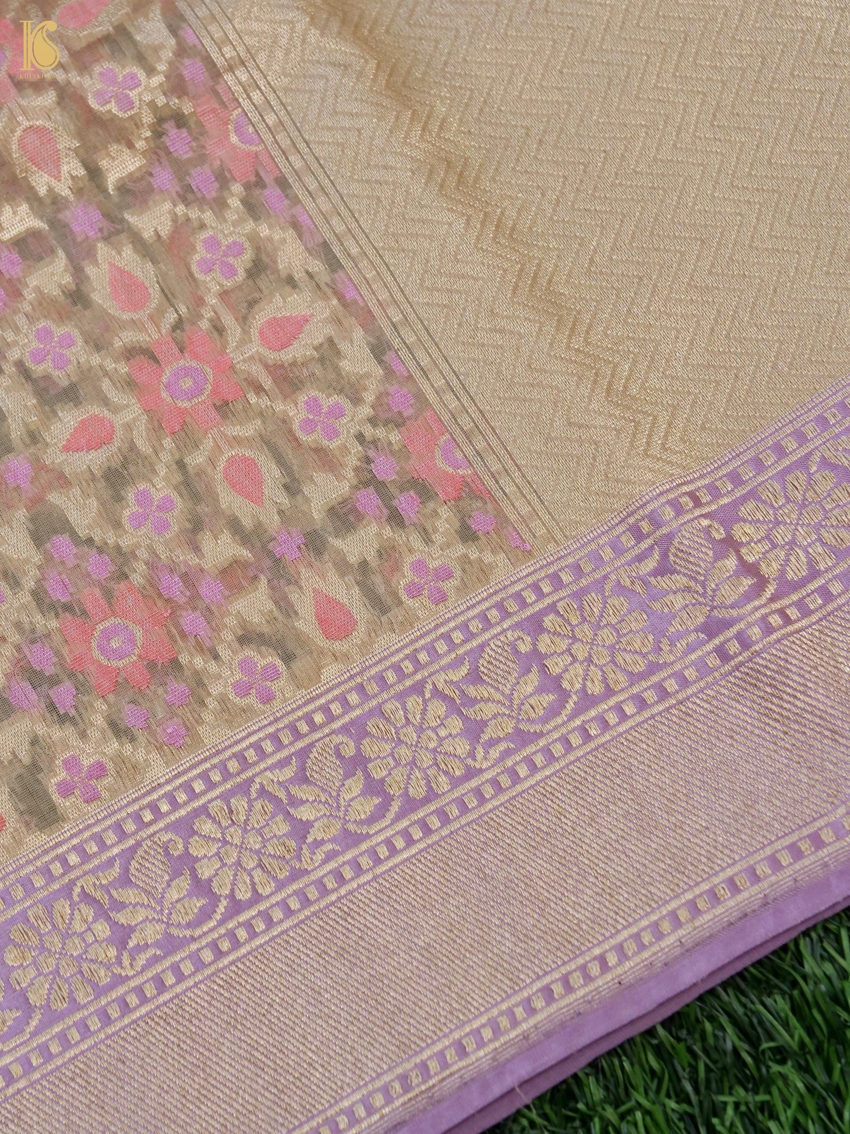Handloom Kora Silk Banarasi Patola Dupatta