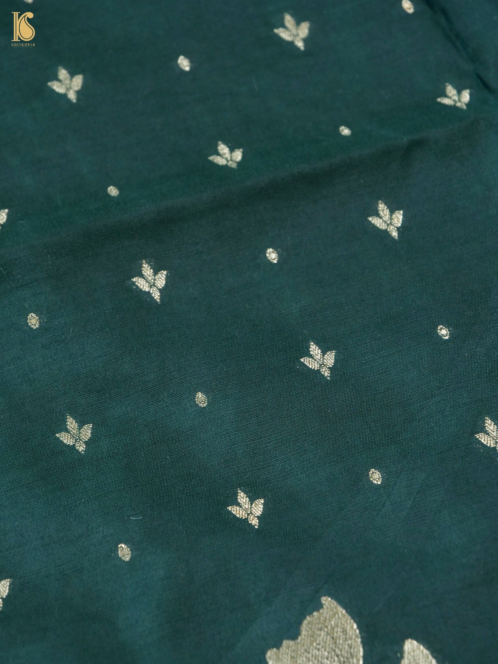 Cotton Silk Meenakari Banarasi Suit Set