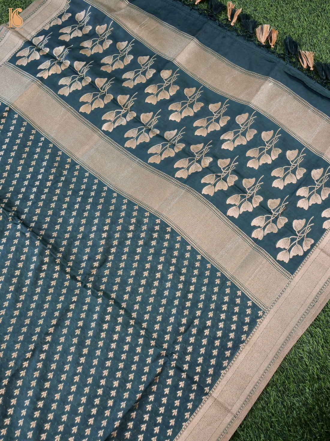 Cotton Silk Meenakari Banarasi Suit Set