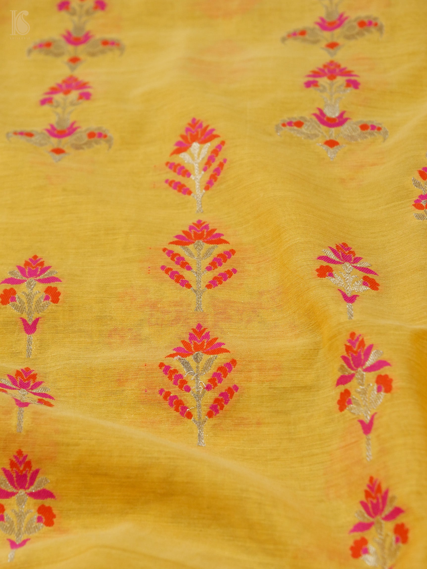 Cotton Silk Meenakari Banarasi Suit Set
