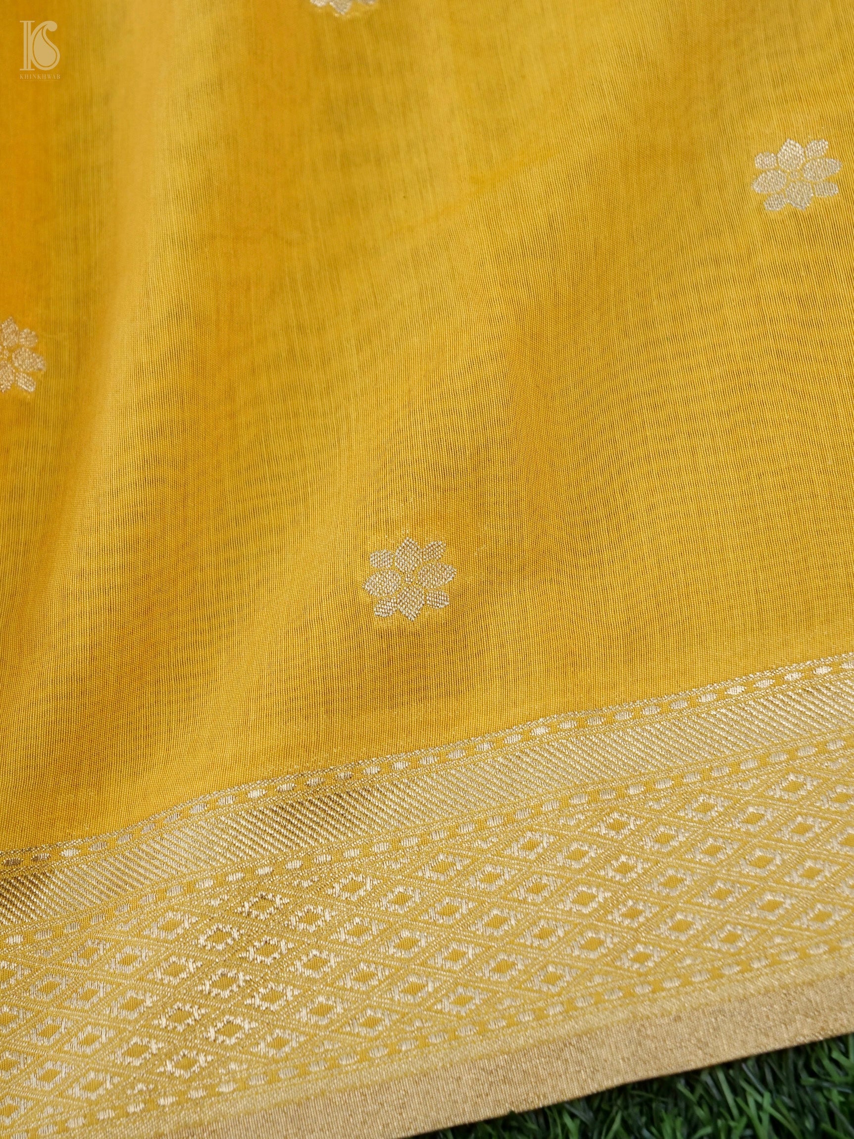 Cotton Silk Meenakari Banarasi Suit Set