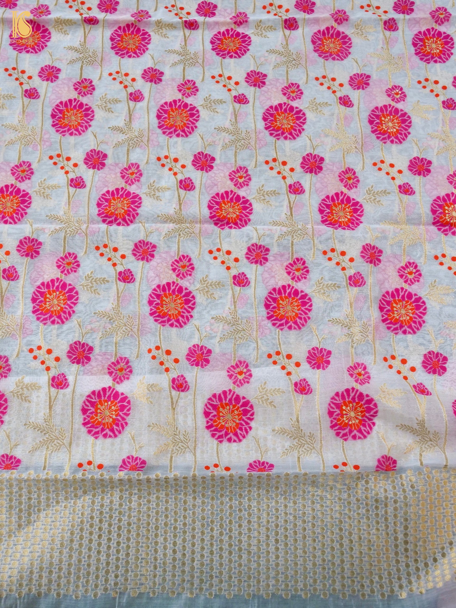 Cotton Silk Meenakari Banarasi Suit Set