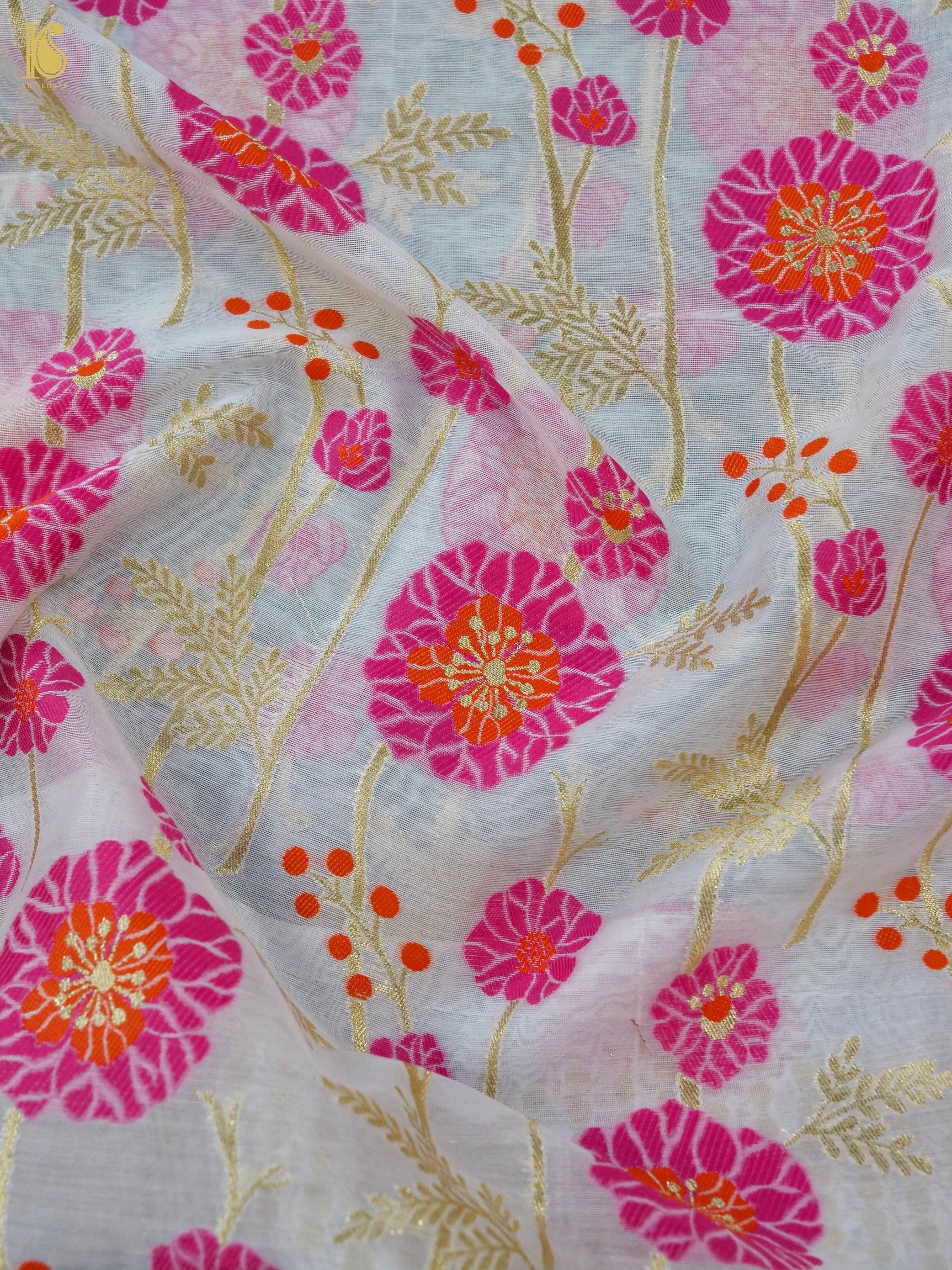 Cotton Silk Meenakari Banarasi Suit Set