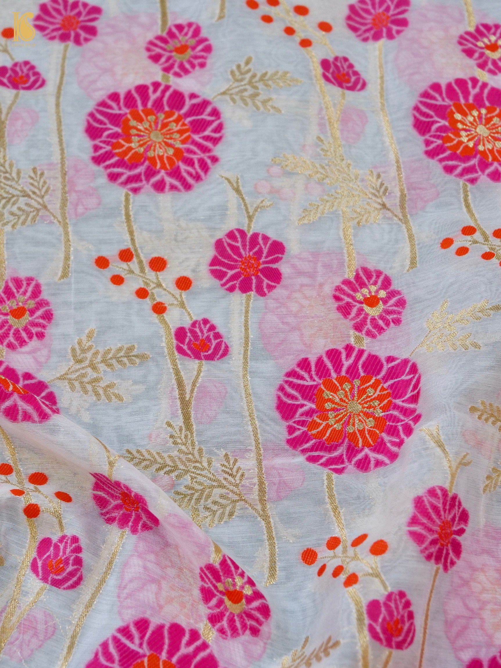 Cotton Silk Meenakari Banarasi Suit Set