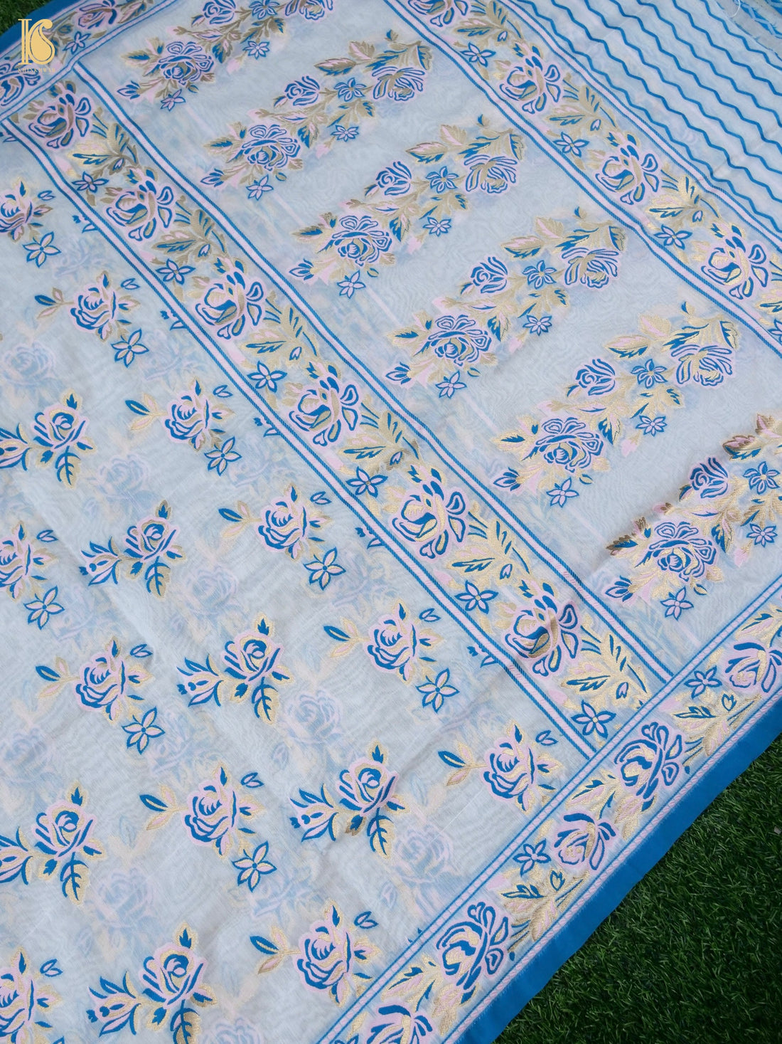 Cotton Silk Meenakari Banarasi Suit Set