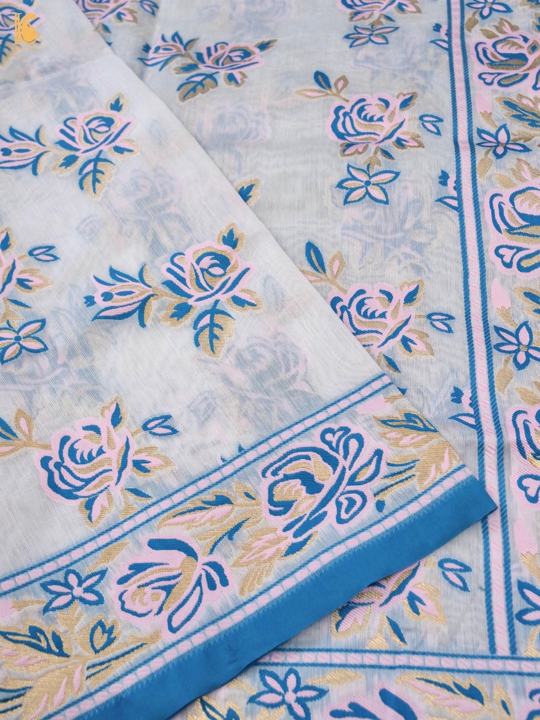 Cotton Silk Meenakari Banarasi Suit Set