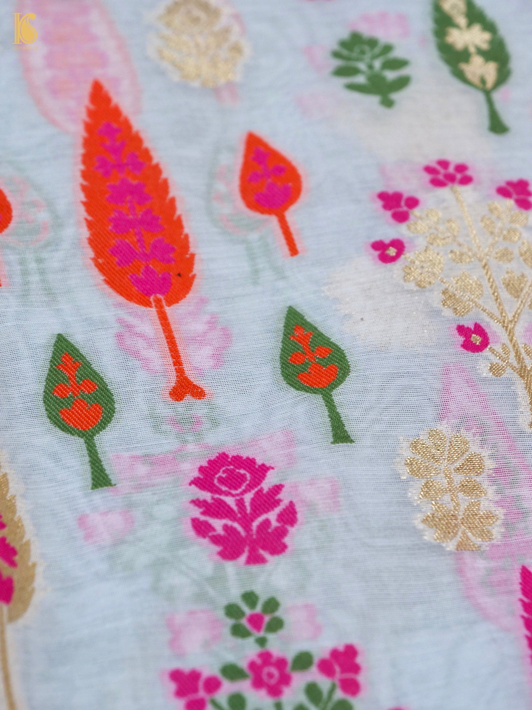 Cotton Silk Meenakari Banarasi Suit Set