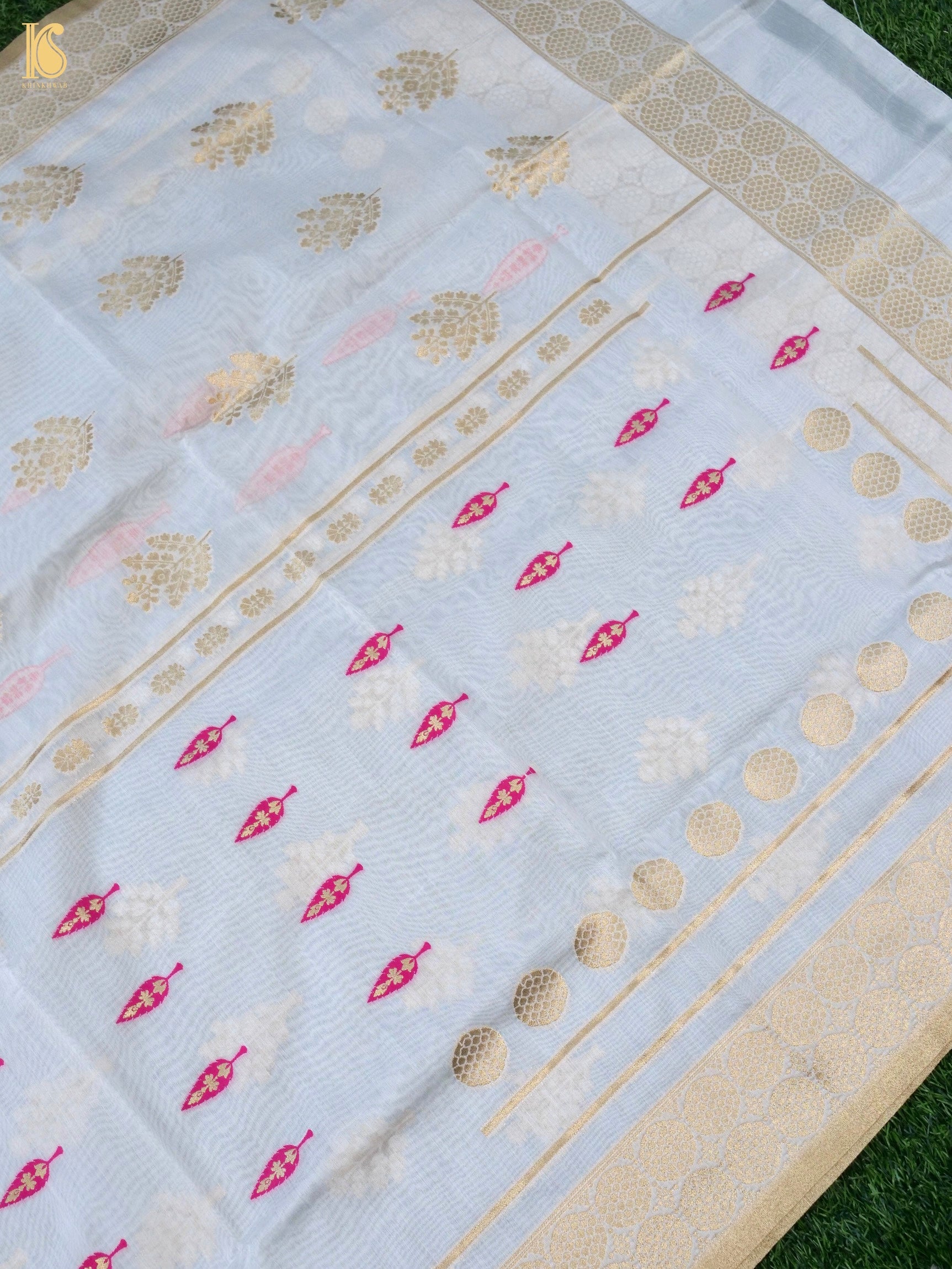 Cotton Silk Meenakari Banarasi Suit Set